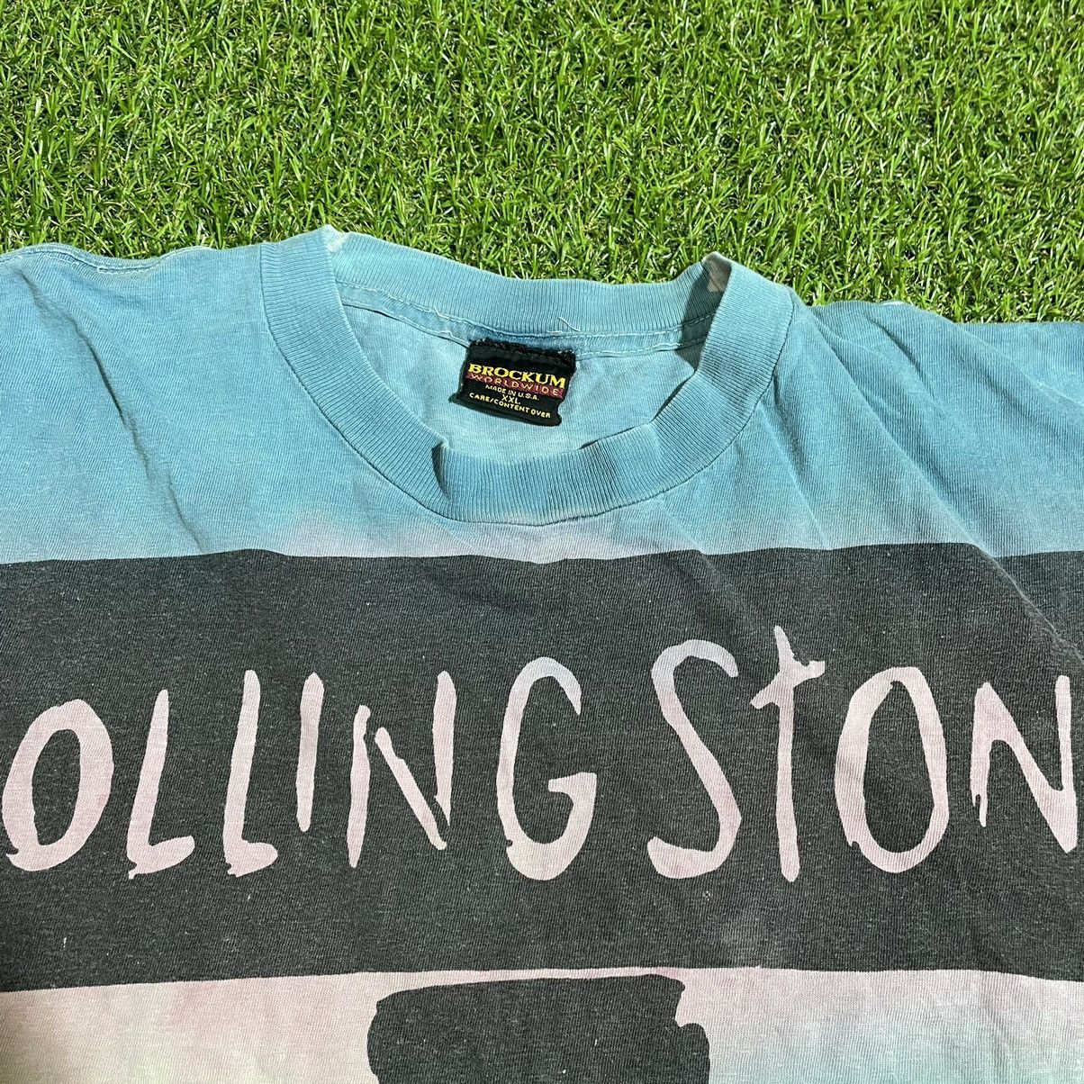 Band Tees Vintage 90s The Rilling Stones Face Tour Language Band Tee Size US XXL / EU 58 / 5 - 9 Thumbnail