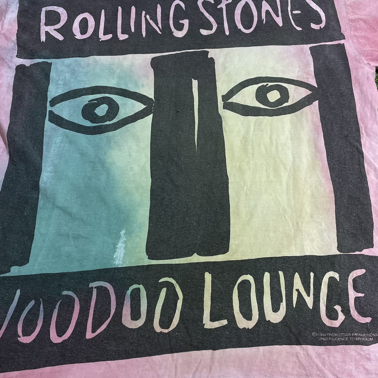 Band Tees Vintage 90s The Rilling Stones Face Tour Language Band Tee Size US XXL / EU 58 / 5 - 14 Thumbnail
