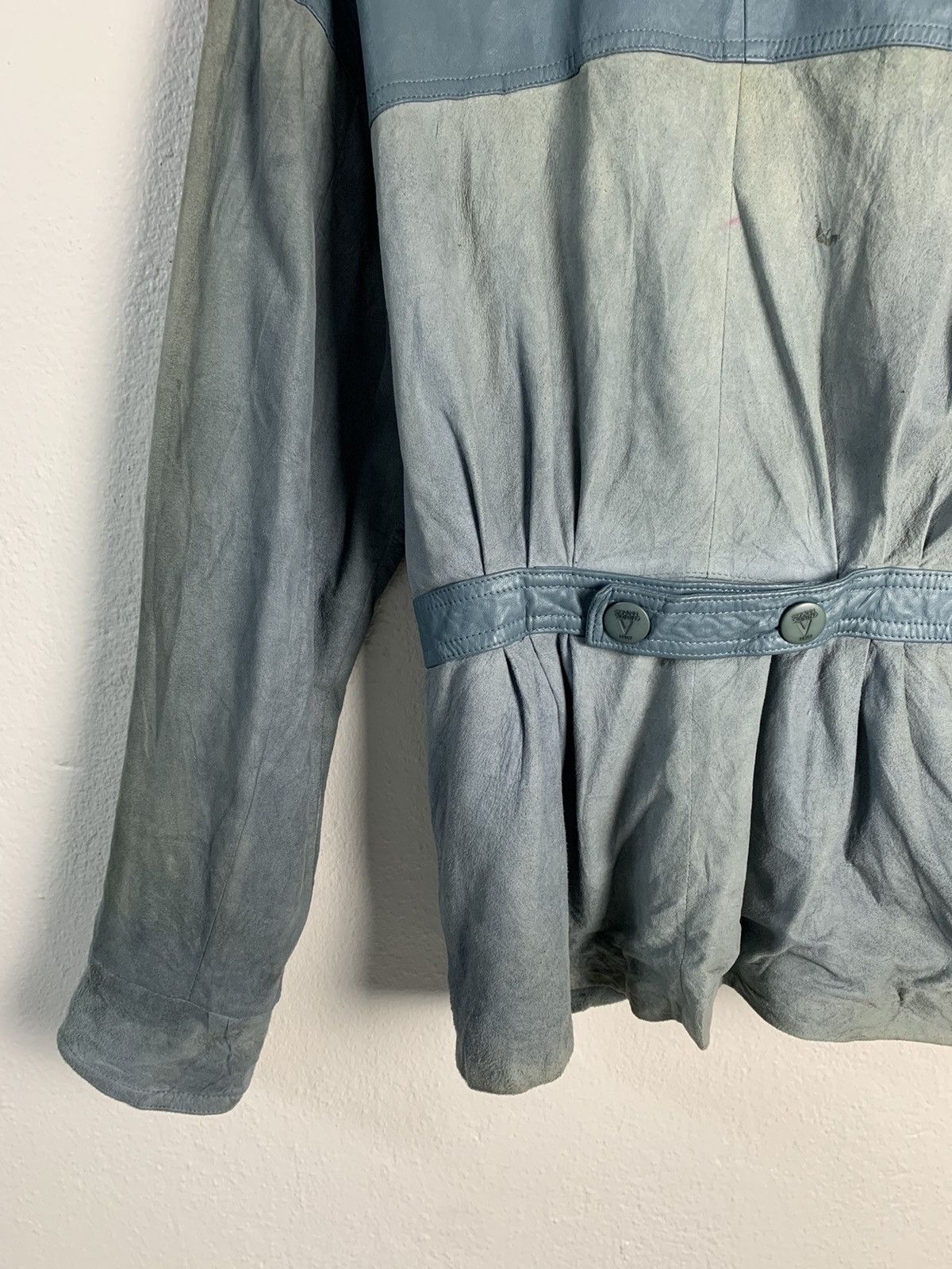 Giovanni Valentino Vintage Giovanni Valentino Leather Jacket Size S / US 4 / IT 40 - 12 Thumbnail