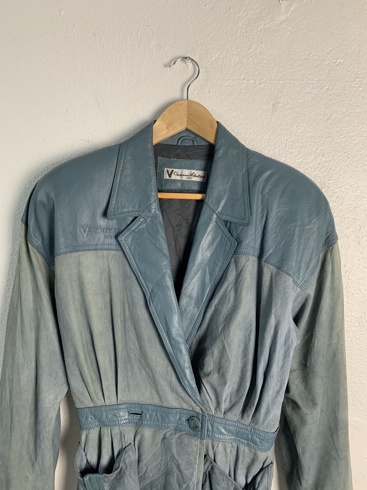 Giovanni Valentino Vintage Giovanni Valentino Leather Jacket Size S / US 4 / IT 40 - 4 Thumbnail