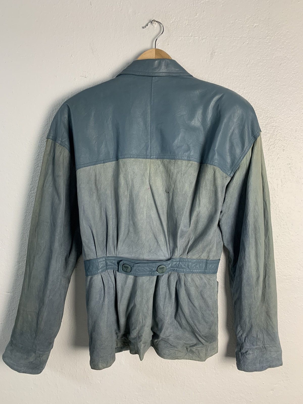 Giovanni Valentino Vintage Giovanni Valentino Leather Jacket Size S / US 4 / IT 40 - 10 Thumbnail