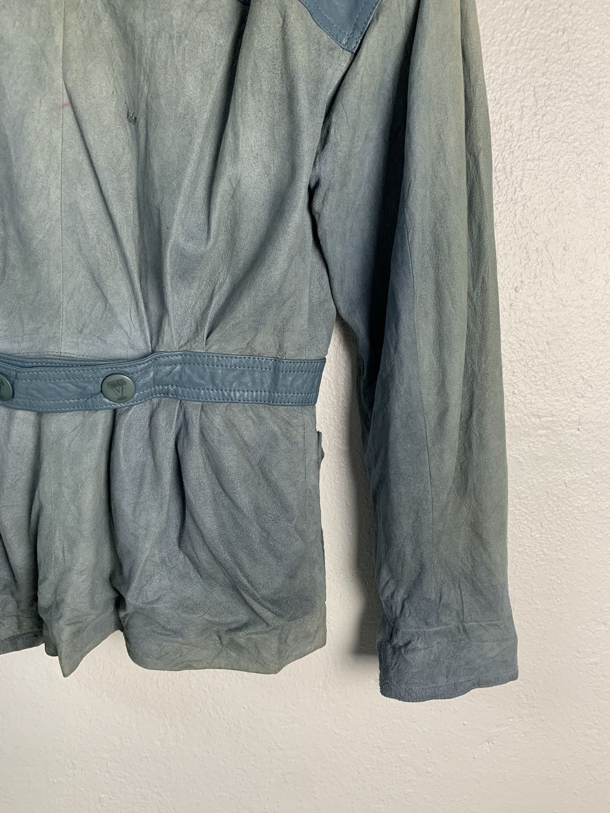 Giovanni Valentino Vintage Giovanni Valentino Leather Jacket Size S / US 4 / IT 40 - 11 Thumbnail