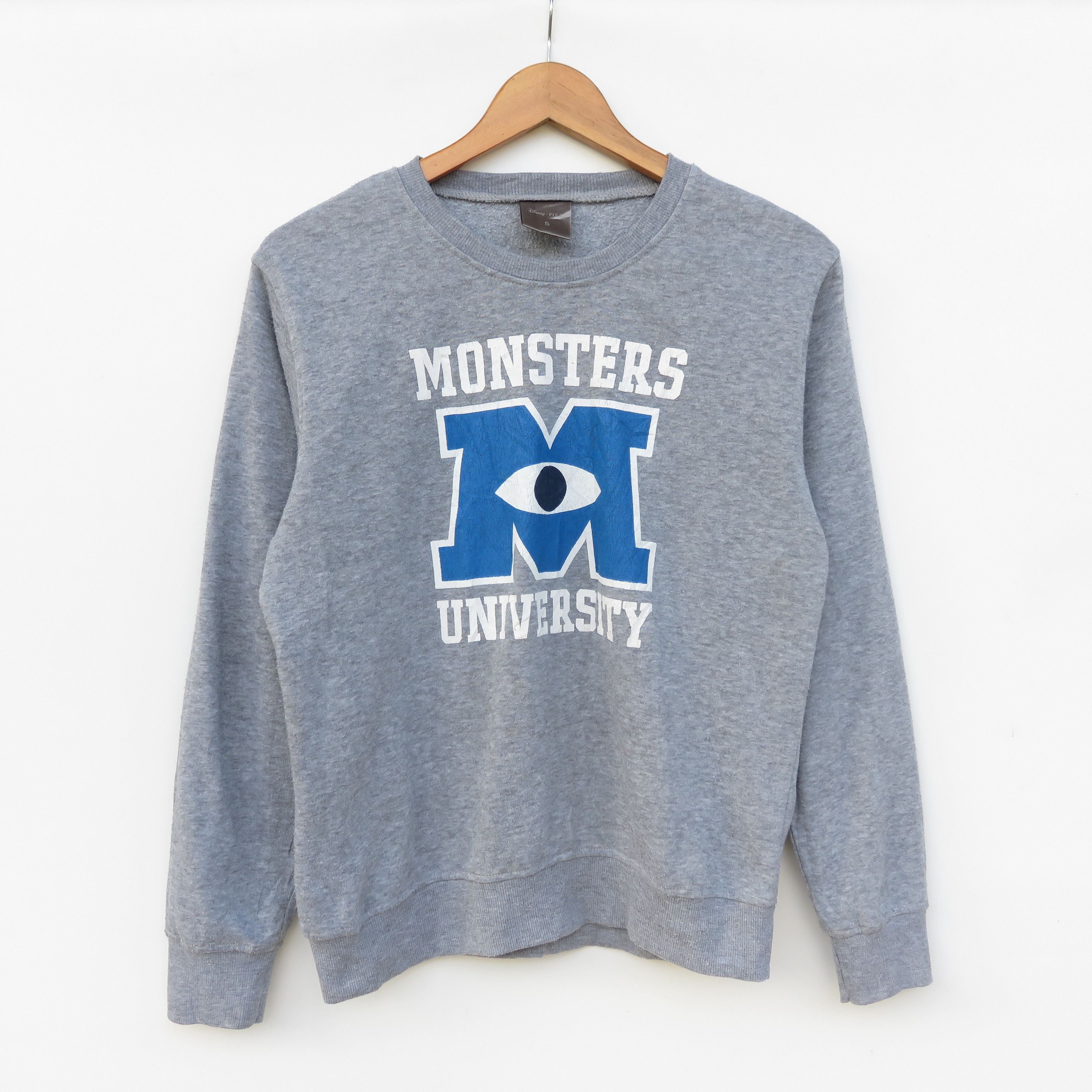 Anime × Disney Monsters University Inc Logo Crewneck Size US S / EU 44-46 / 1 - 1 Thumbnail