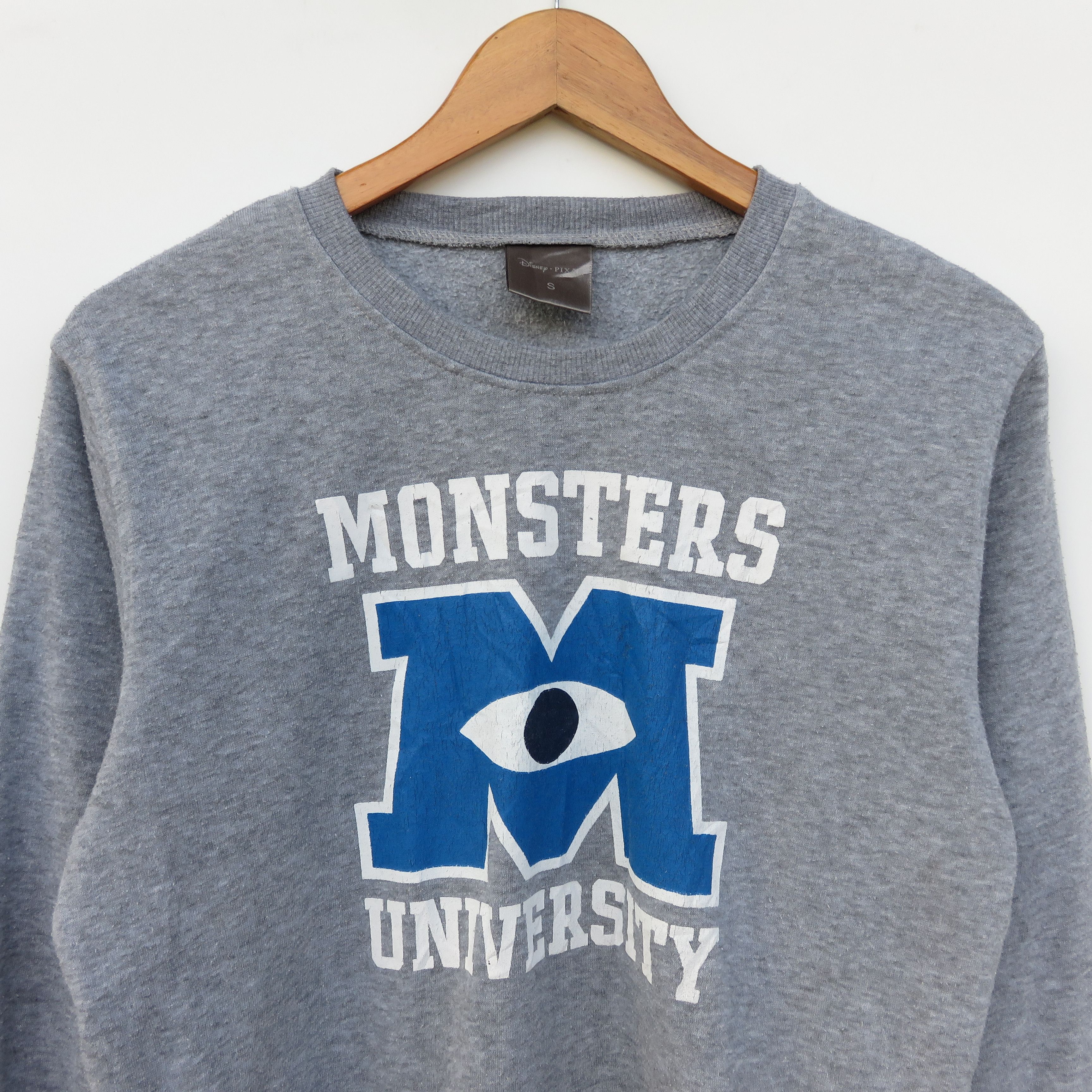 Anime × Disney Monsters University Inc Logo Crewneck Size US S / EU 44-46 / 1 - 2 Thumbnail
