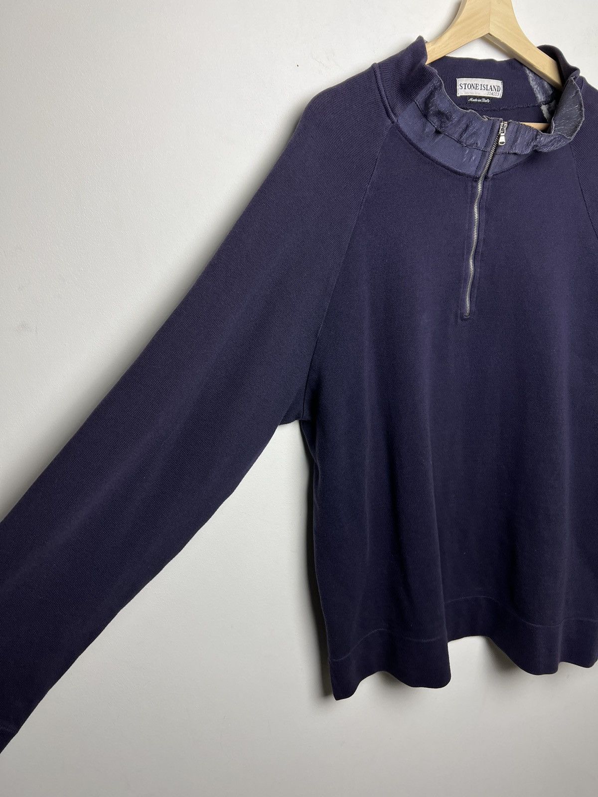 Stone Island stone island y2k moc neck sweater archive xl-xxl Size US XXL / EU 58 / 5 - 8 Thumbnail