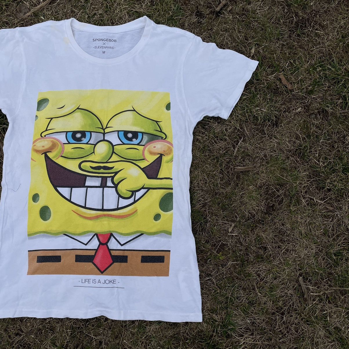 Vintage Vintage Y2K Spongebob Graphic Tee Funny Character Print L Size US L / EU 52-54 / 3 - 2 Thumbnail