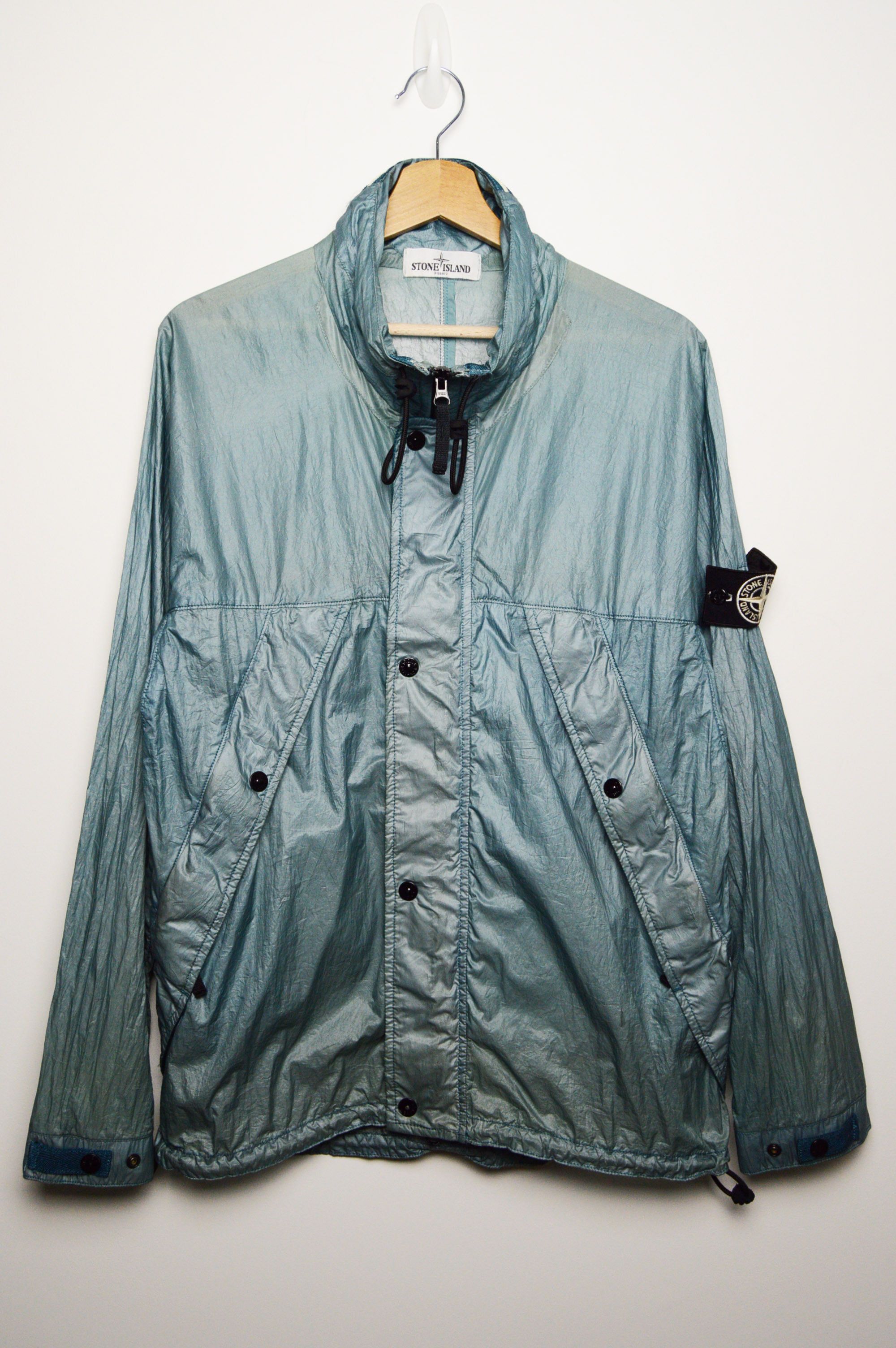 Pre-owned Stone Island X Vintage Stone Island Lamy Jacket In Teal