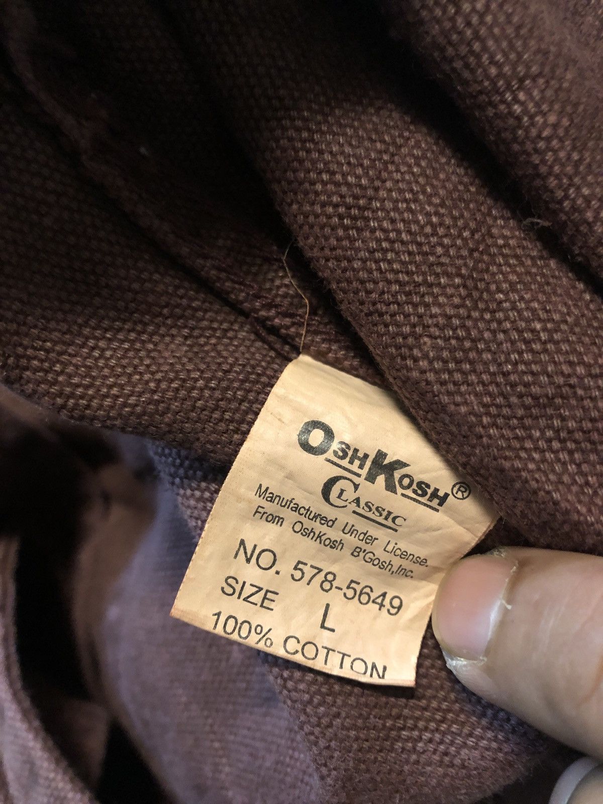 Oshkosh × Vintage Oshkosh Workers Long sleeve Size US L / EU 52-54 / 3 - 5 Thumbnail