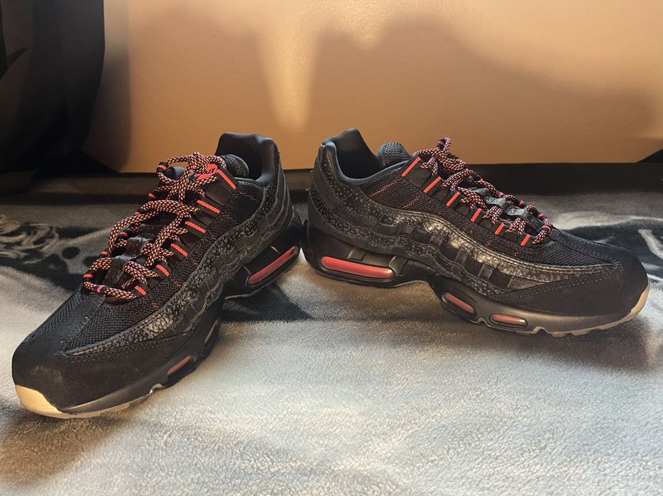 Air max 95 black clearance and infrared