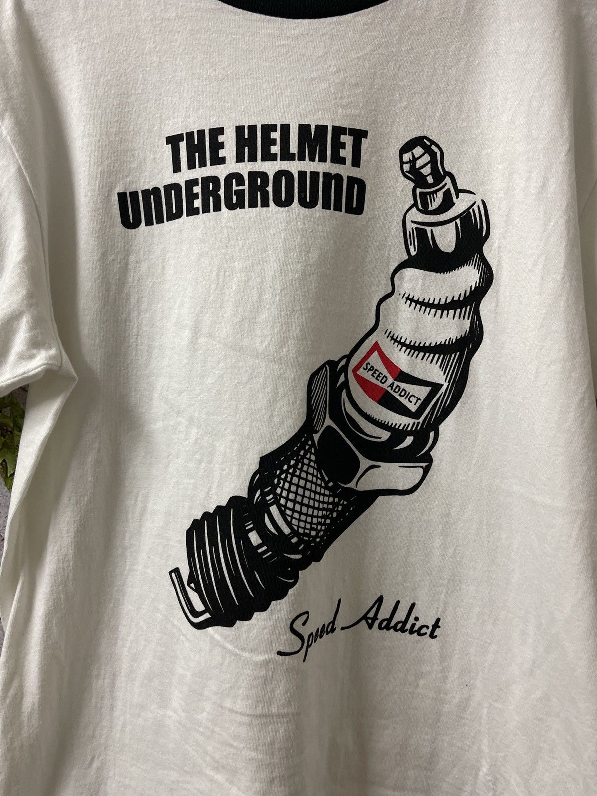Engineered Garments VINTAGE THE HELMET UNDERGROUND SPEED ADDICT TEE VERY RARE Size US M / EU 48-50 / 2 - 2 Thumbnail