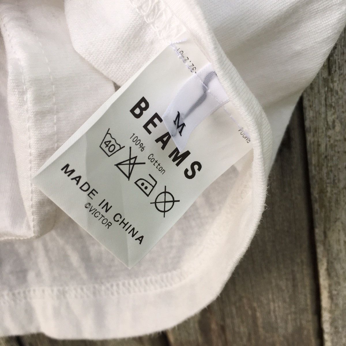 Beams Plus Thrashed Beams Art For Everyday x Nipper Victor ERD GRUNGE T Size US M / EU 48-50 / 2 - 4 Thumbnail