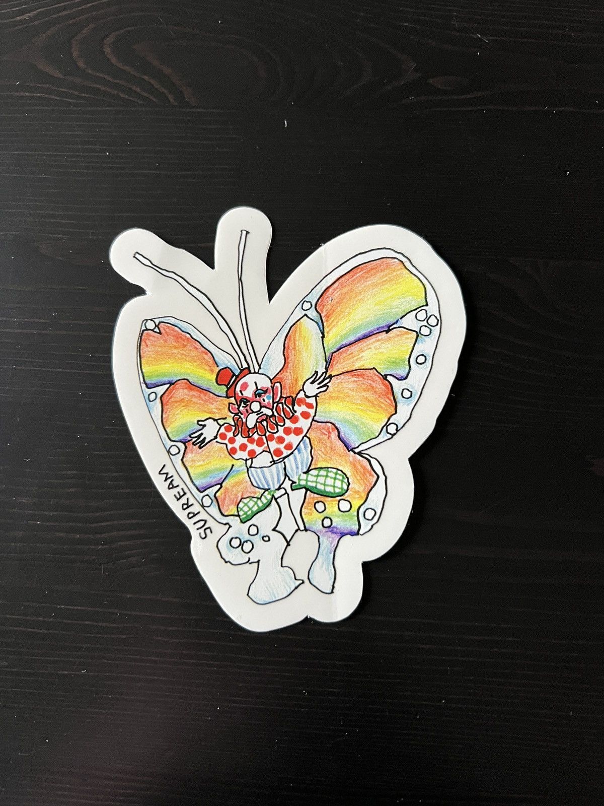 Supreme Supreme Butterfly Gonz Sticker SS16 | Grailed