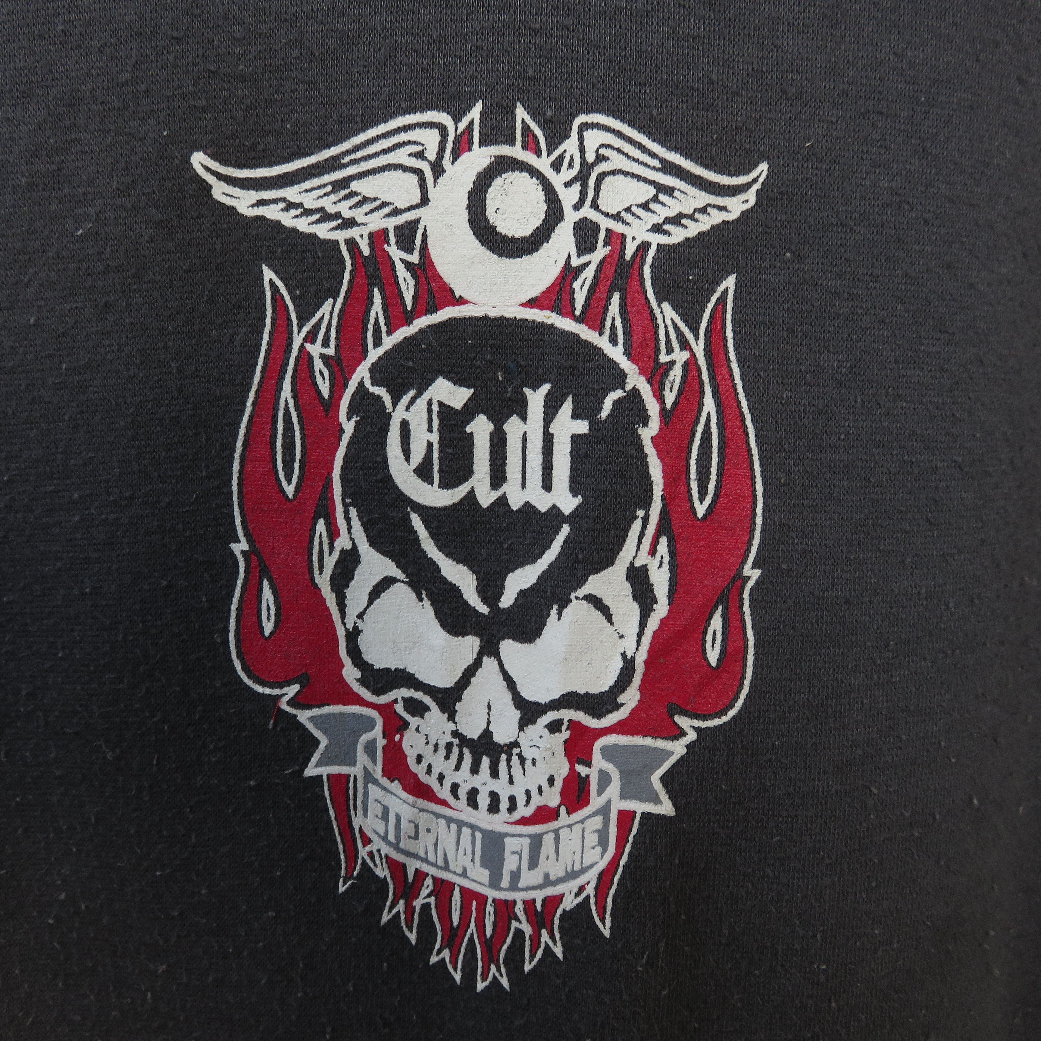 Band Tees × Rap Tees Vintage Eternal Flame Punk Hoodie Size US L / EU 52-54 / 3 - 4 Thumbnail