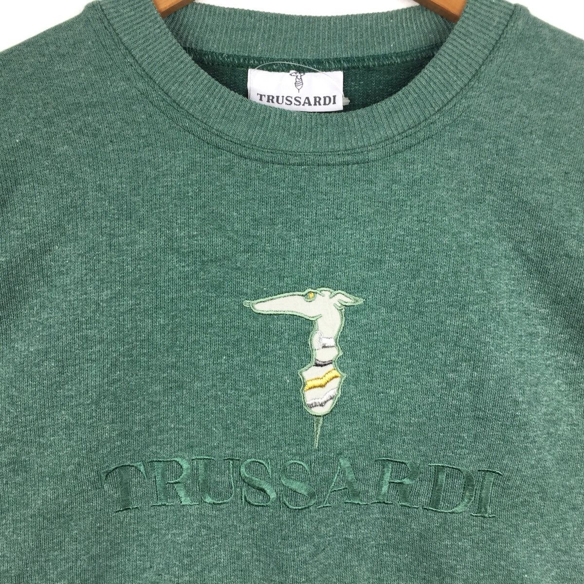 Trussardi Trussardi jean sweatshirt casual jumper pullover Size US M / EU 48-50 / 2 - 2 Thumbnail