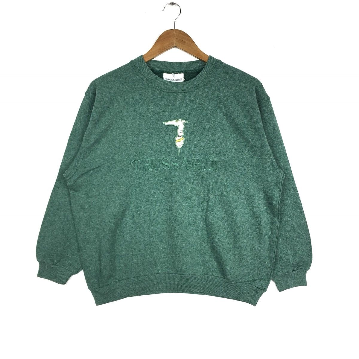 Trussardi Trussardi jean sweatshirt casual jumper pullover Size US M / EU 48-50 / 2 - 1 Thumbnail