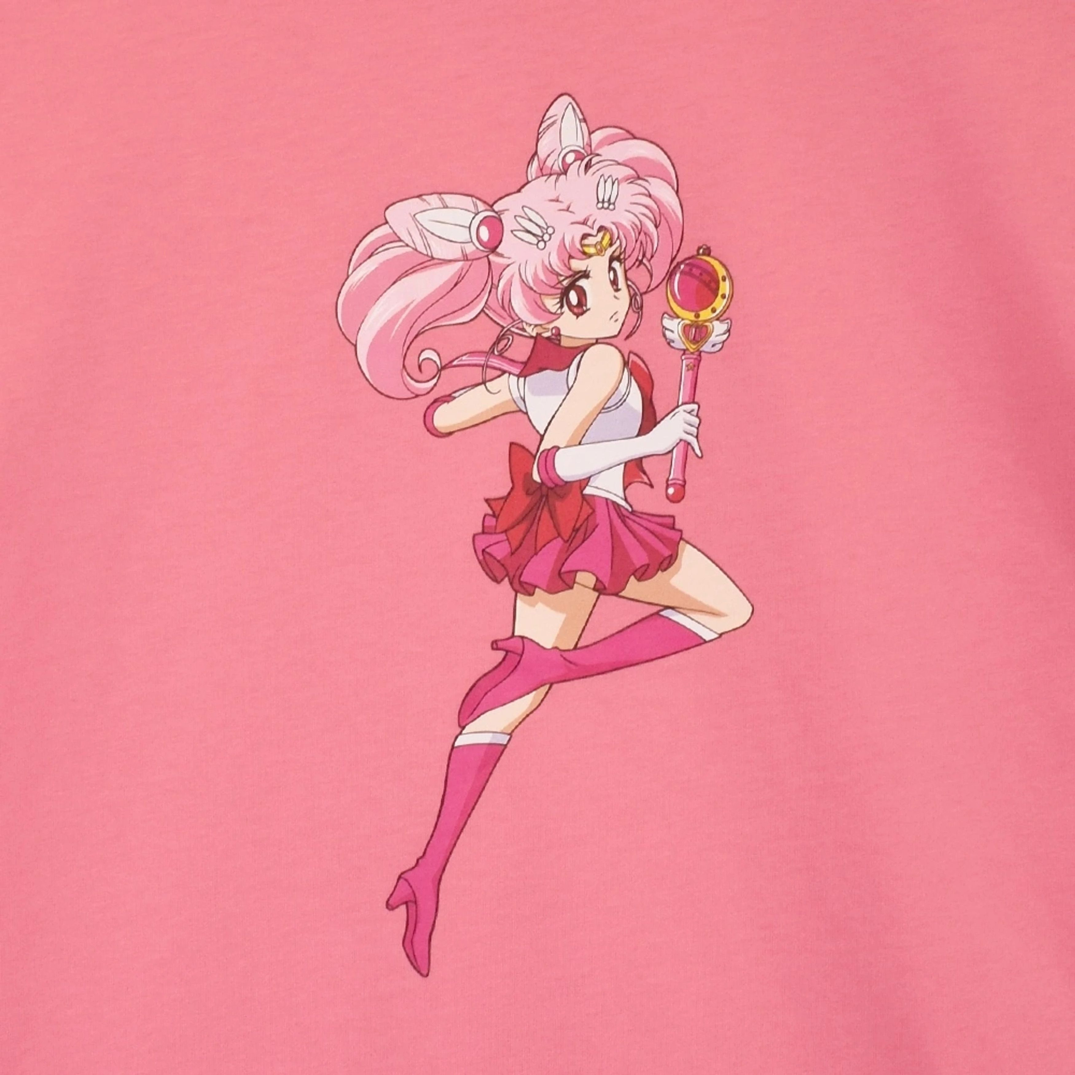 image of Anima x Cartoon Network Skechers Sailor Moon Japan Anime Tee Hook-Up Akira Devilman in Pink (Size L