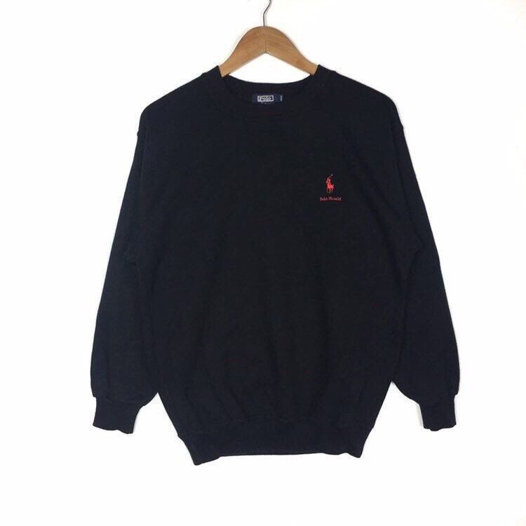 U.S. Polo Assn. Vintage polo sweatshirt casual jumper pullover Size US L / EU 52-54 / 3 - 1 Thumbnail