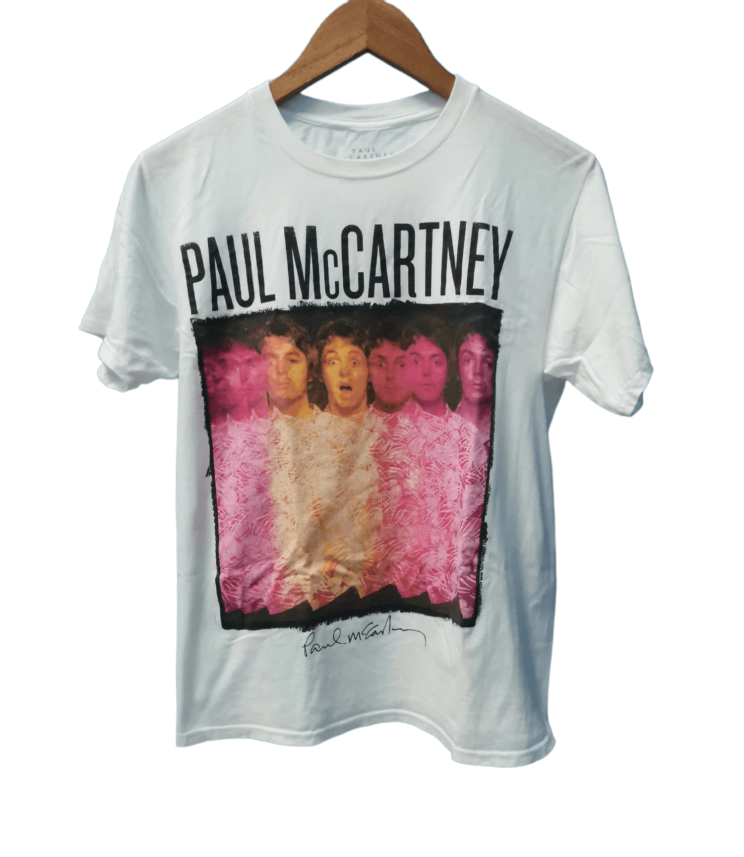 Band Tees Paul McCartney The Beatles Band Tee Nice Design Rare Size US S / EU 44-46 / 1 - 1 Thumbnail