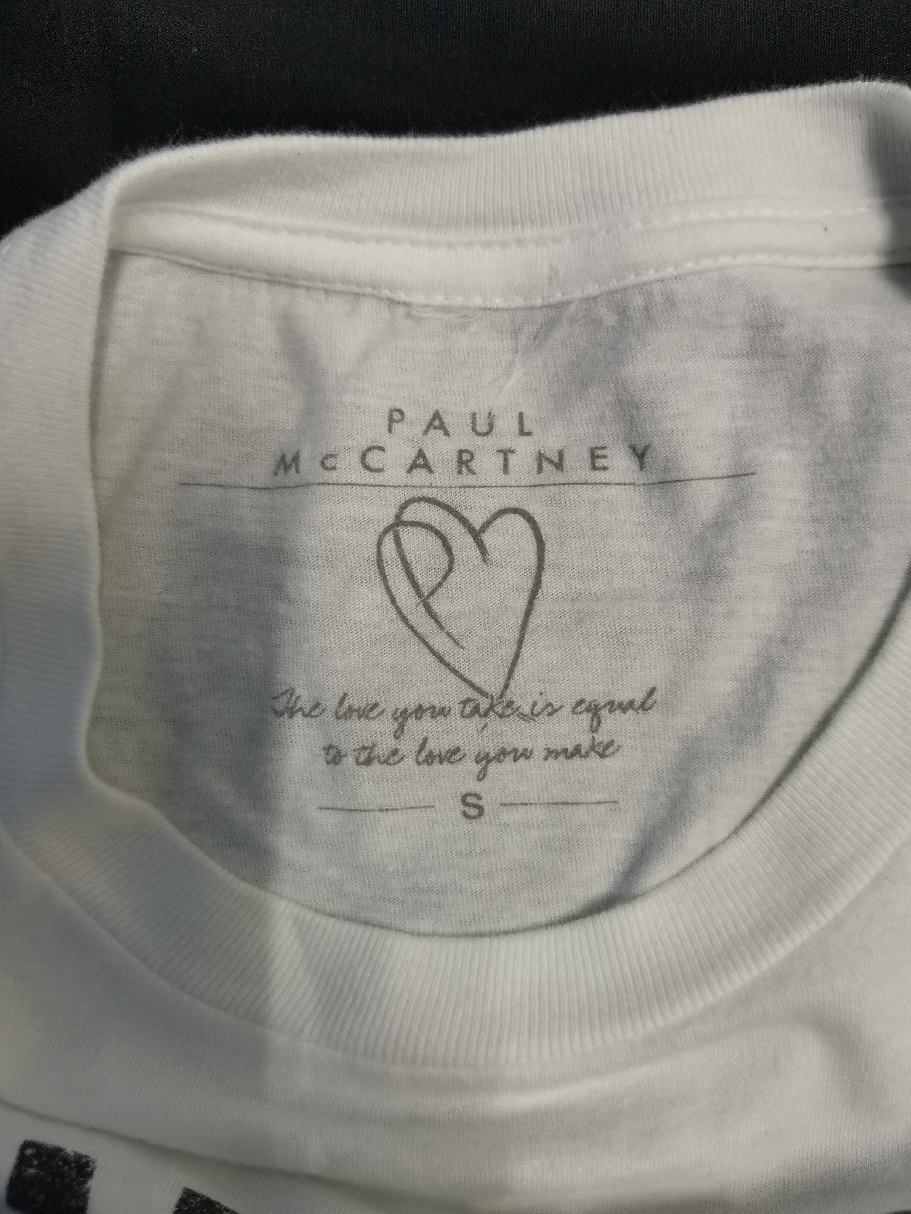 Band Tees Paul McCartney The Beatles Band Tee Nice Design Rare Size US S / EU 44-46 / 1 - 2 Thumbnail