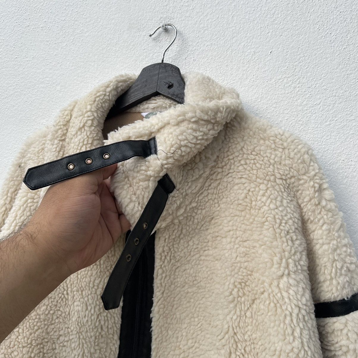 Japanese Brand VINTAGE HOLIDAY B3 STYLE JACKET MINK FUR FLEECE Size US L / EU 52-54 / 3 - 7 Thumbnail