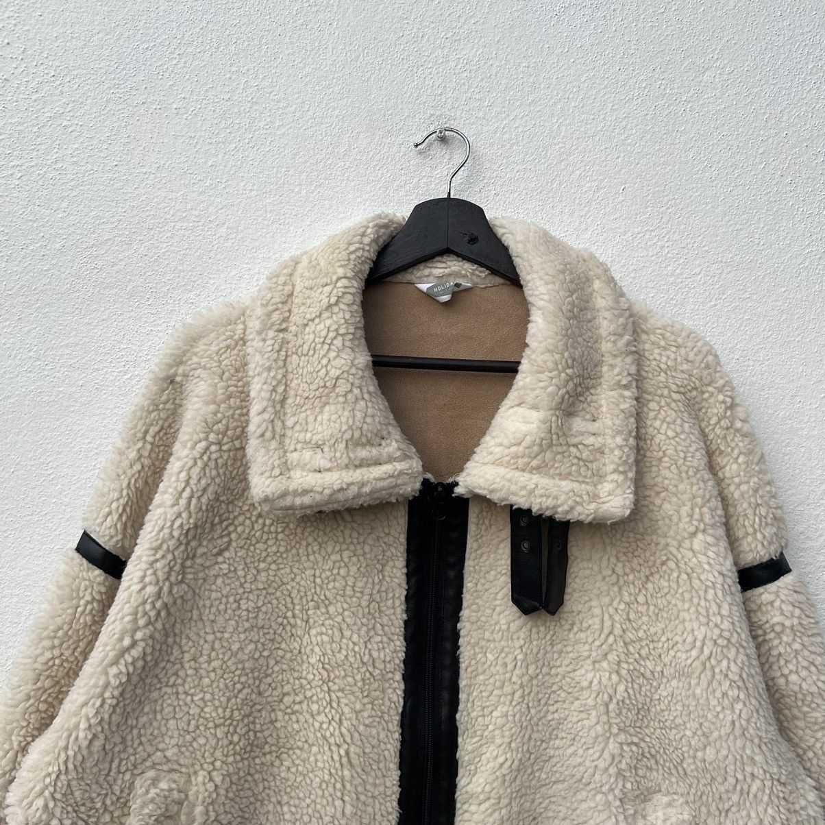 Japanese Brand VINTAGE HOLIDAY B3 STYLE JACKET MINK FUR FLEECE Size US L / EU 52-54 / 3 - 3 Thumbnail