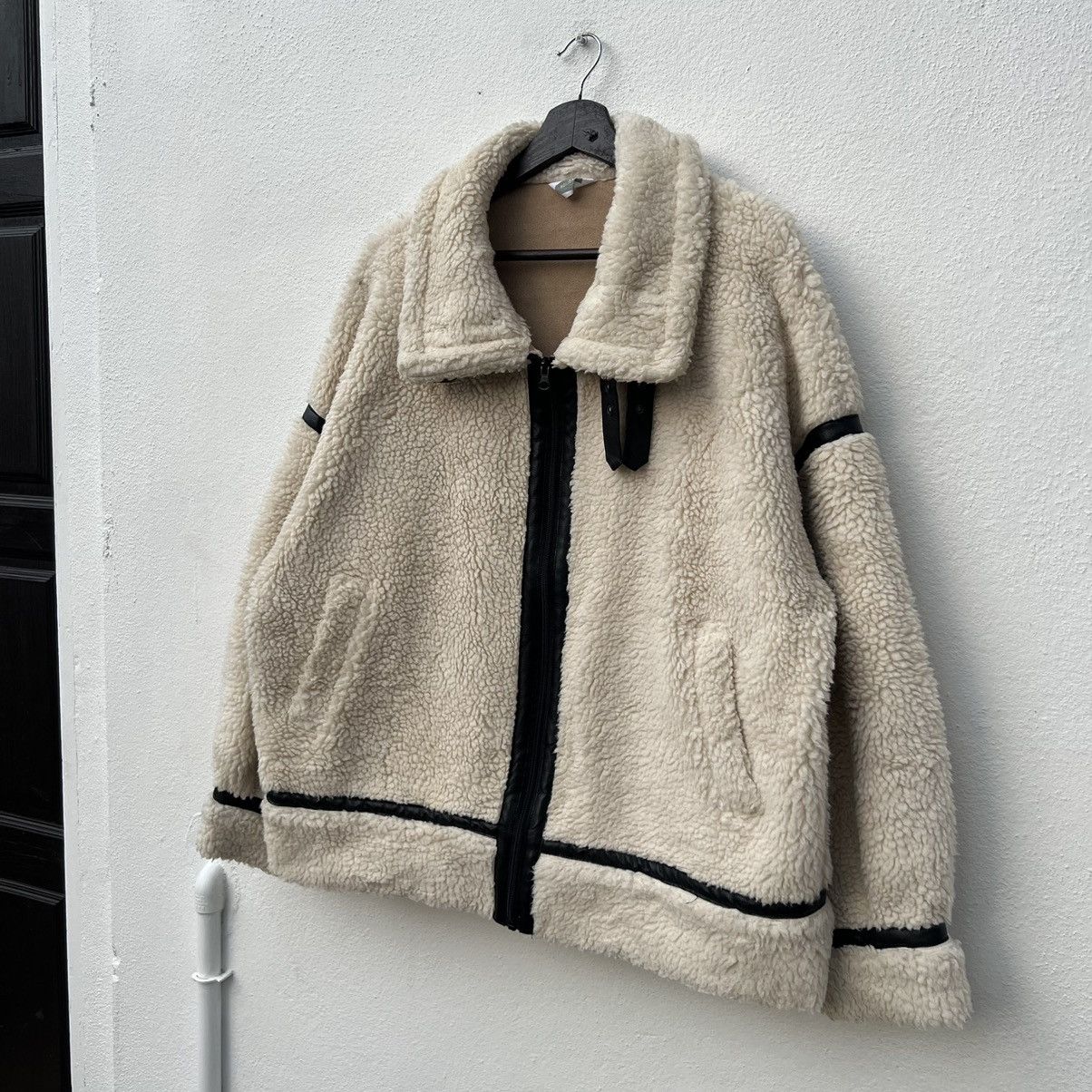 Japanese Brand VINTAGE HOLIDAY B3 STYLE JACKET MINK FUR FLEECE Size US L / EU 52-54 / 3 - 2 Thumbnail