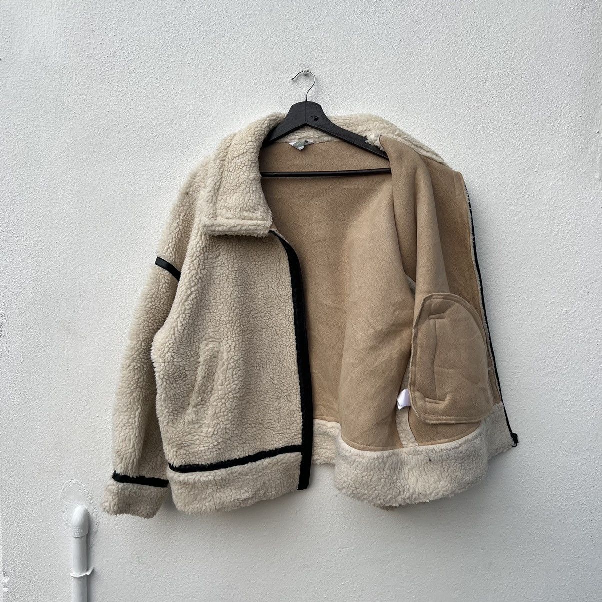 Japanese Brand VINTAGE HOLIDAY B3 STYLE JACKET MINK FUR FLEECE Size US L / EU 52-54 / 3 - 10 Thumbnail