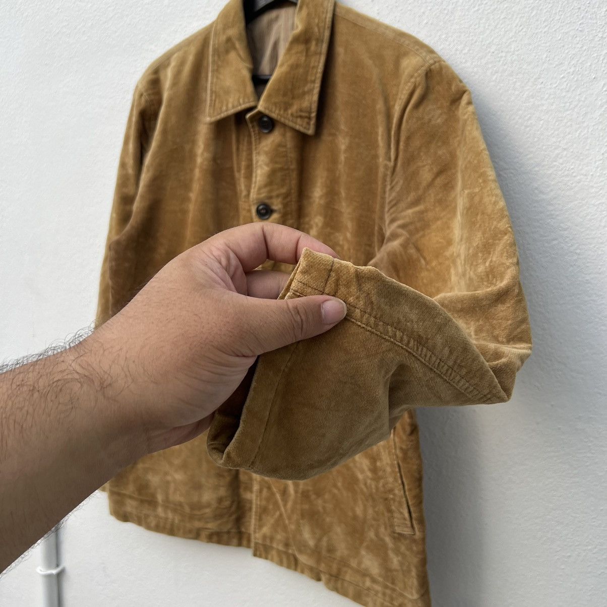 Japanese Brand VINTAGE VELVET WORKERS JACKET CARTER’S Size US M / EU 48-50 / 2 - 5 Thumbnail