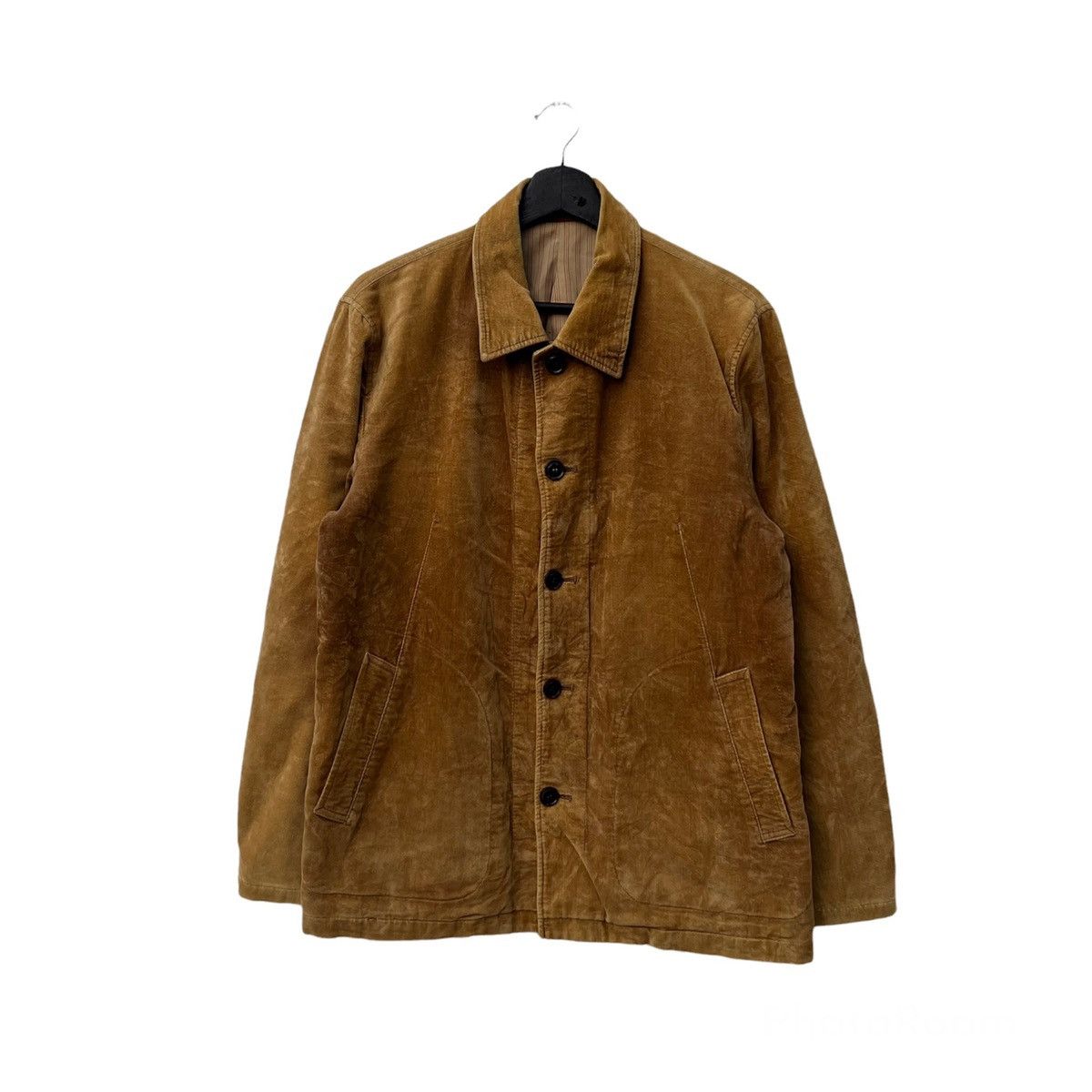 Japanese Brand VINTAGE VELVET WORKERS JACKET CARTER’S Size US M / EU 48-50 / 2 - 1 Thumbnail