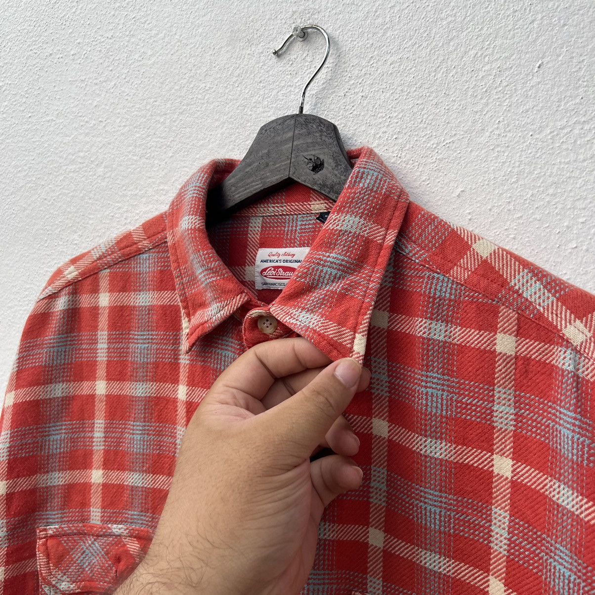 Levi's VINTAGE LEVI’S STRAUSS FLANNEL JACKET TARTAN DESIGN Size US L / EU 52-54 / 3 - 7 Thumbnail