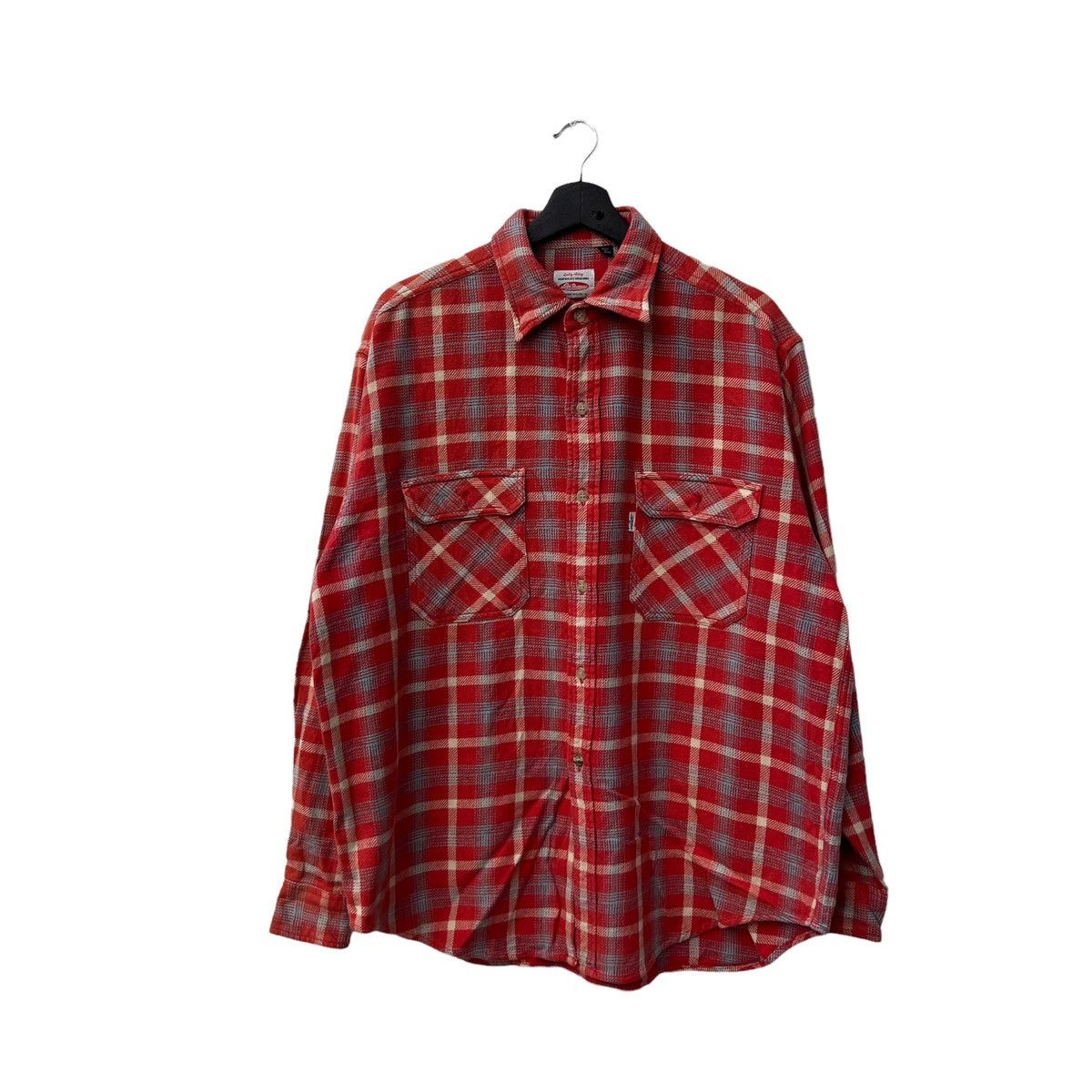 Levi's VINTAGE LEVI’S STRAUSS FLANNEL JACKET TARTAN DESIGN Size US L / EU 52-54 / 3 - 1 Thumbnail