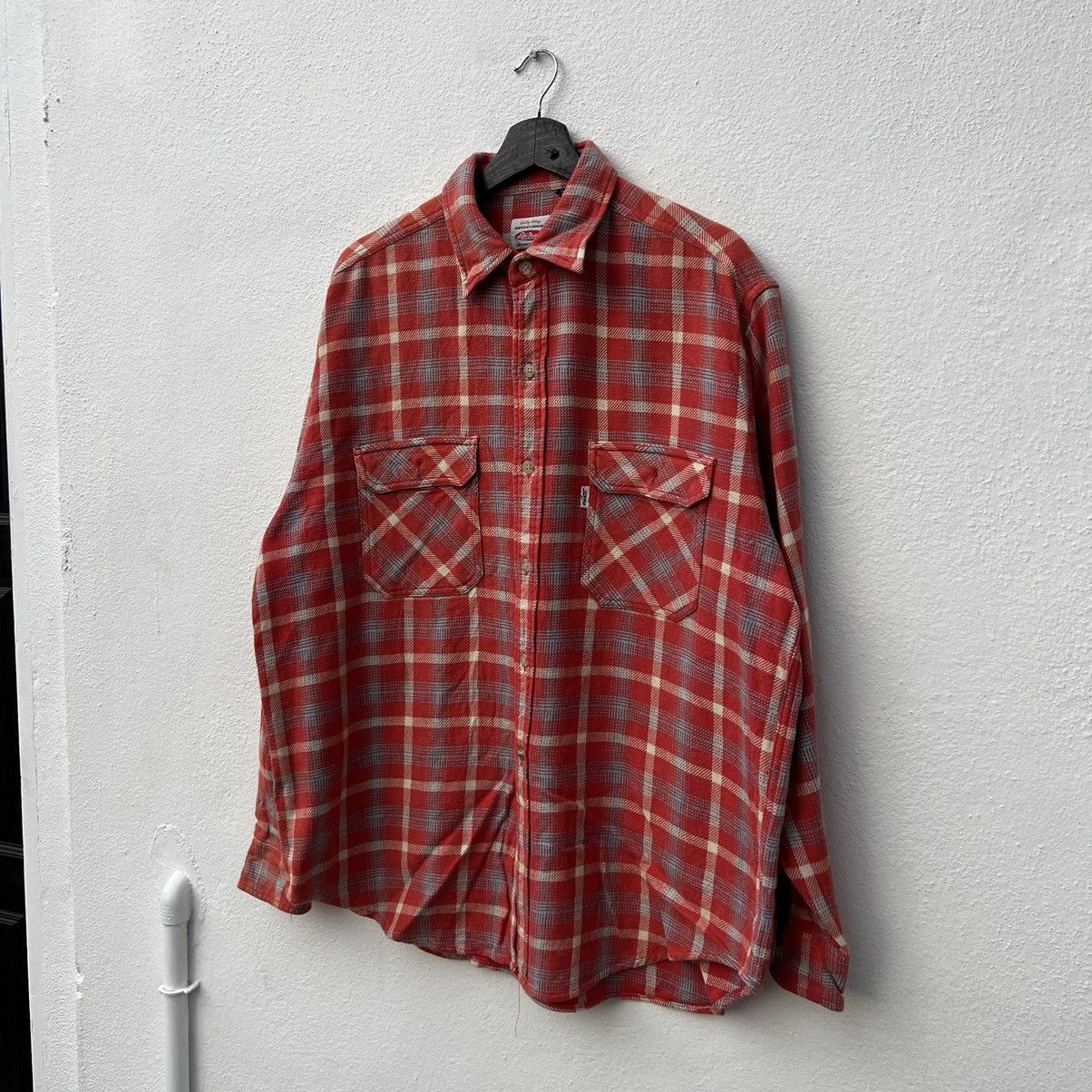 Levi's VINTAGE LEVI’S STRAUSS FLANNEL JACKET TARTAN DESIGN Size US L / EU 52-54 / 3 - 2 Thumbnail