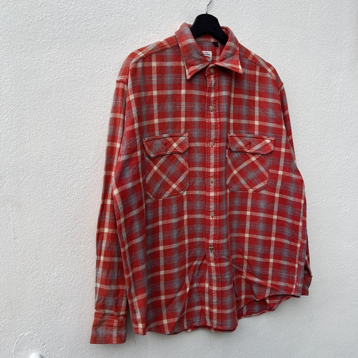 Levi's VINTAGE LEVI’S STRAUSS FLANNEL JACKET TARTAN DESIGN Size US L / EU 52-54 / 3 - 5 Thumbnail