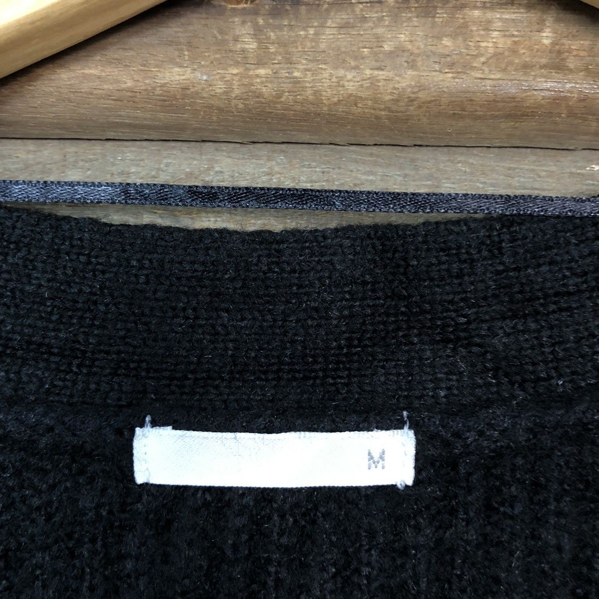 Japanese Brand Vintage GU Cardigan Plain black (knit fabric) Size US M / EU 48-50 / 2 - 10 Thumbnail