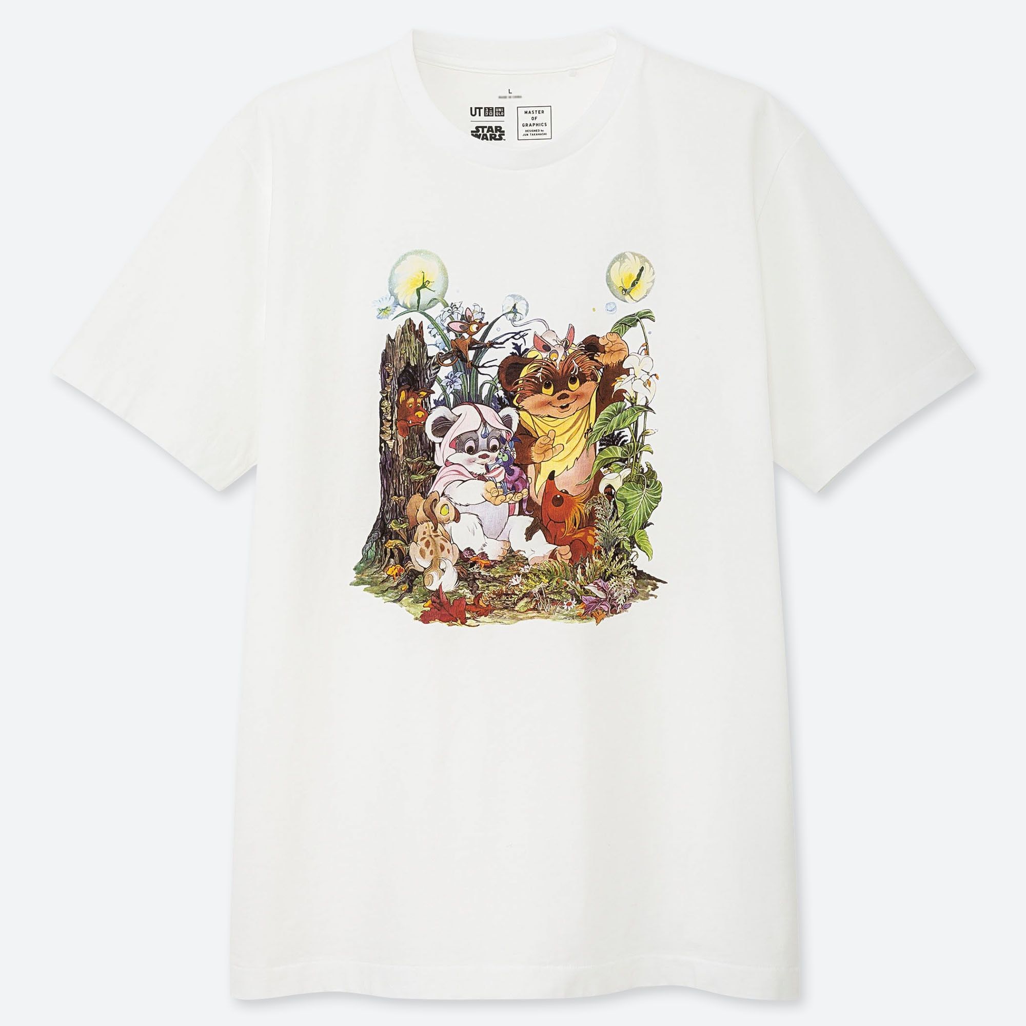 Uniqlo Uniqlo Star Wars Ewoks Jun Takahashi UT graphics tee shirt Size US L / EU 52-54 / 3 - 1 Preview