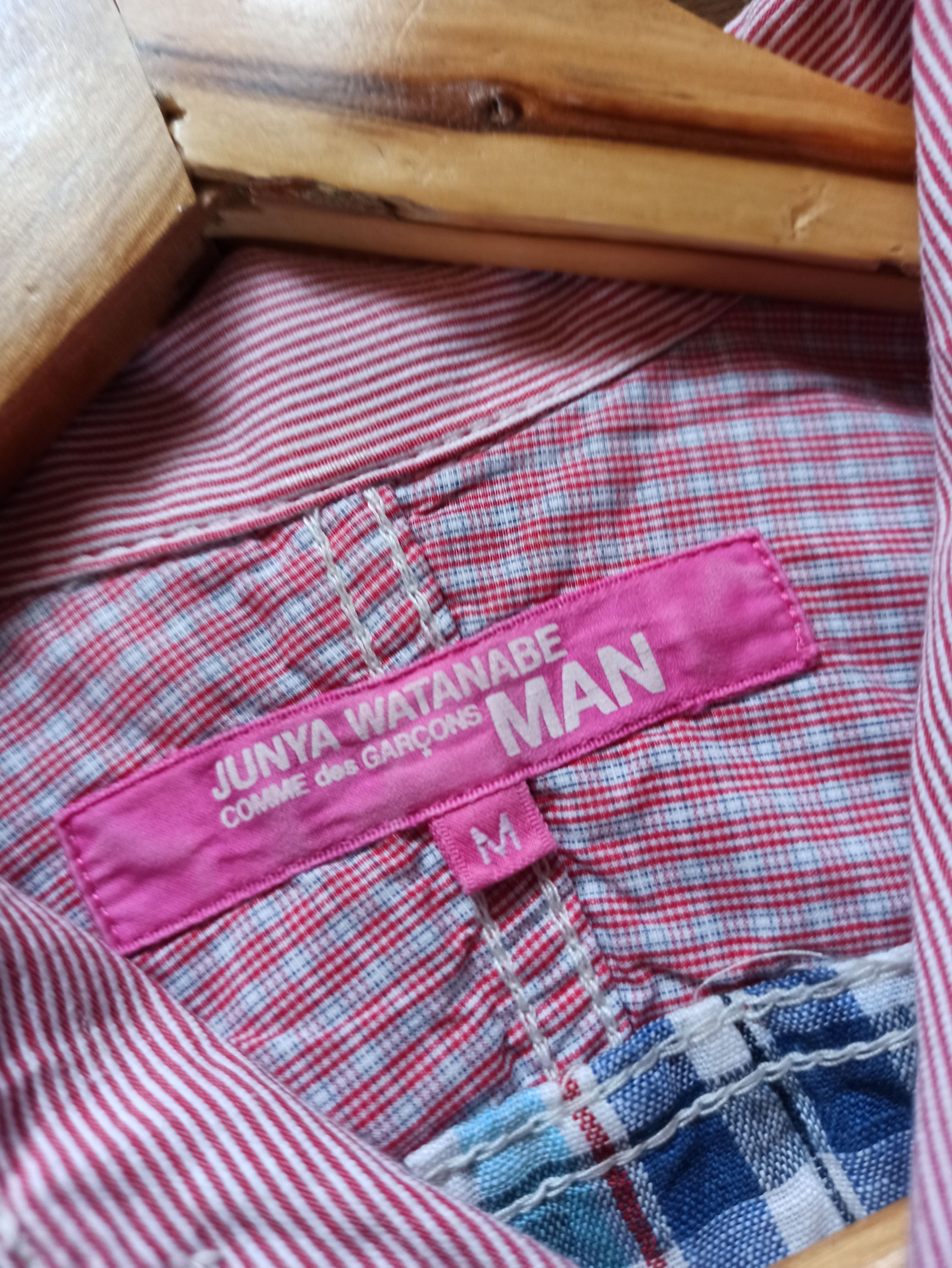 Junya Watanabe Cdg Junya Watanabe Checkered Long Polo Size US M / EU 48-50 / 2 - 6 Thumbnail