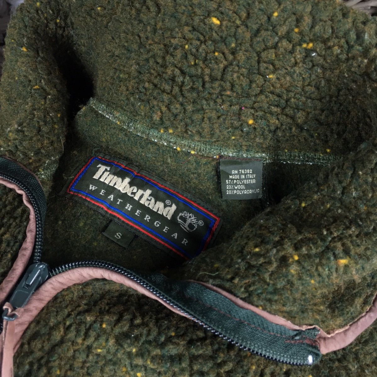 Timberland × Vintage 💥Vintage Timberland Sherpa Fleece Jacket Size US S / EU 44-46 / 1 - 6 Thumbnail