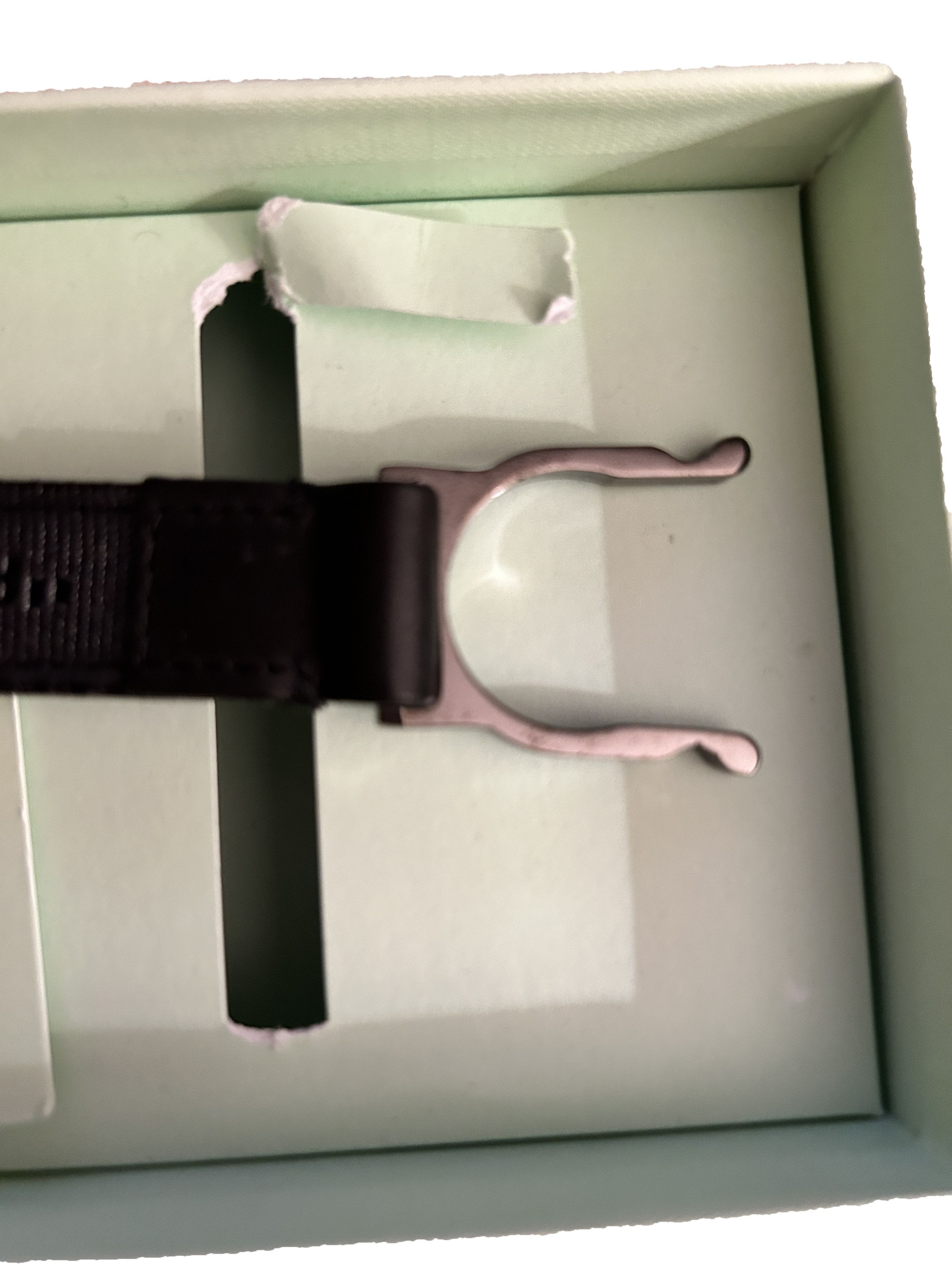 Off-White bottle holder black leather "for water" Virgil abloh Size ONE SIZE - 4 Thumbnail