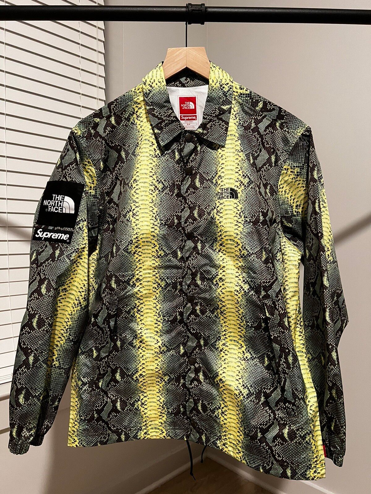 discounted for sale Supreme The North Face Snakeskin Coach Jacket ...