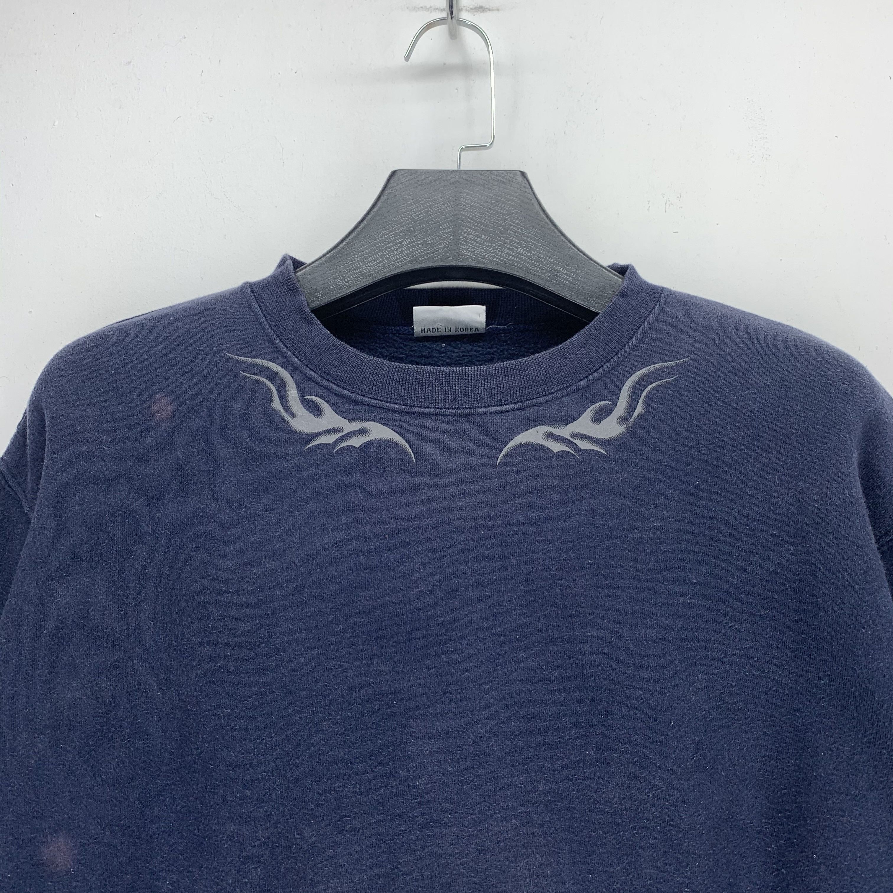 Japanese Brand Dj Free Dragon Big Logo on Back Sweatshirt #2890-92 Size US M / EU 48-50 / 2 - 4 Thumbnail
