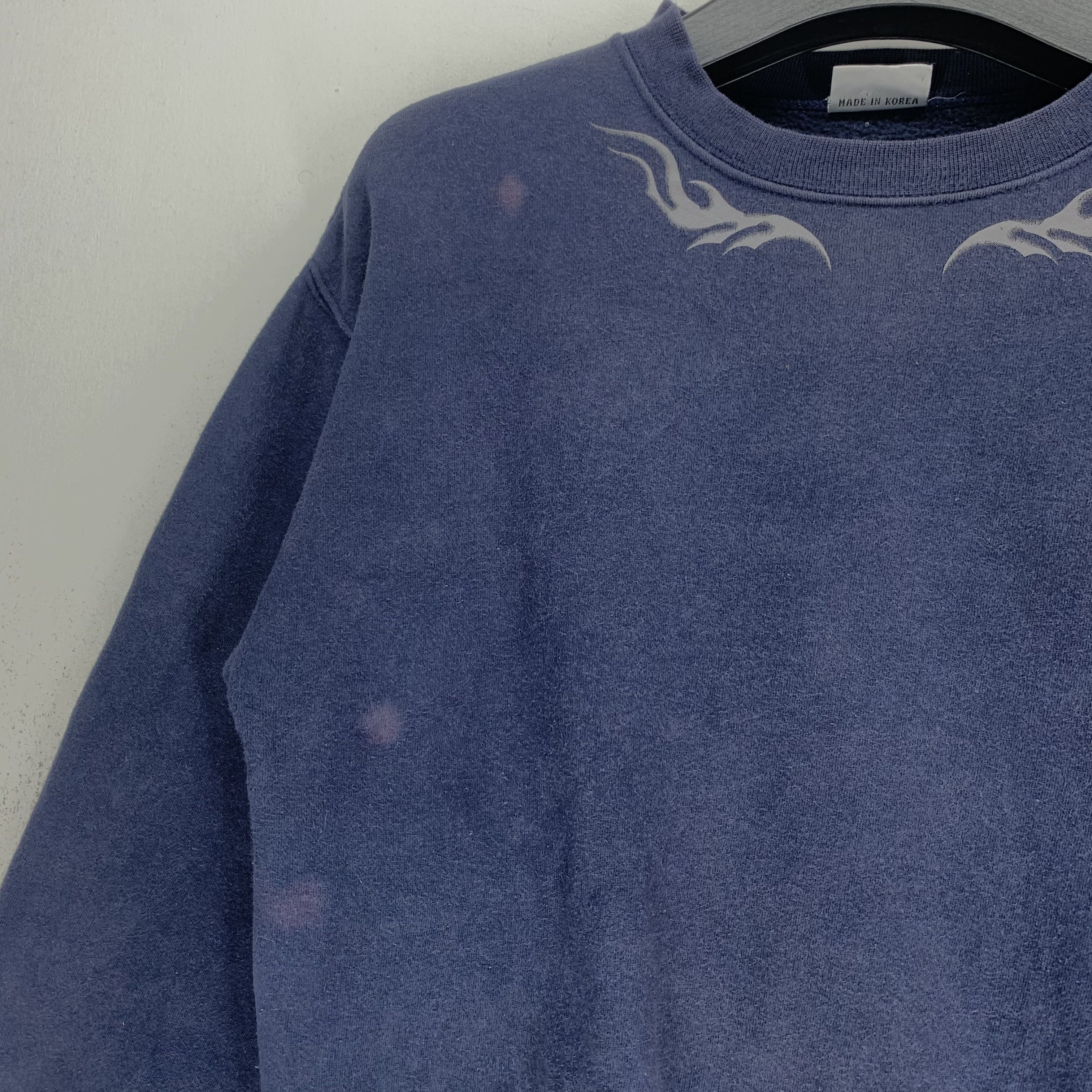 Japanese Brand Dj Free Dragon Big Logo on Back Sweatshirt #2890-92 Size US M / EU 48-50 / 2 - 5 Thumbnail