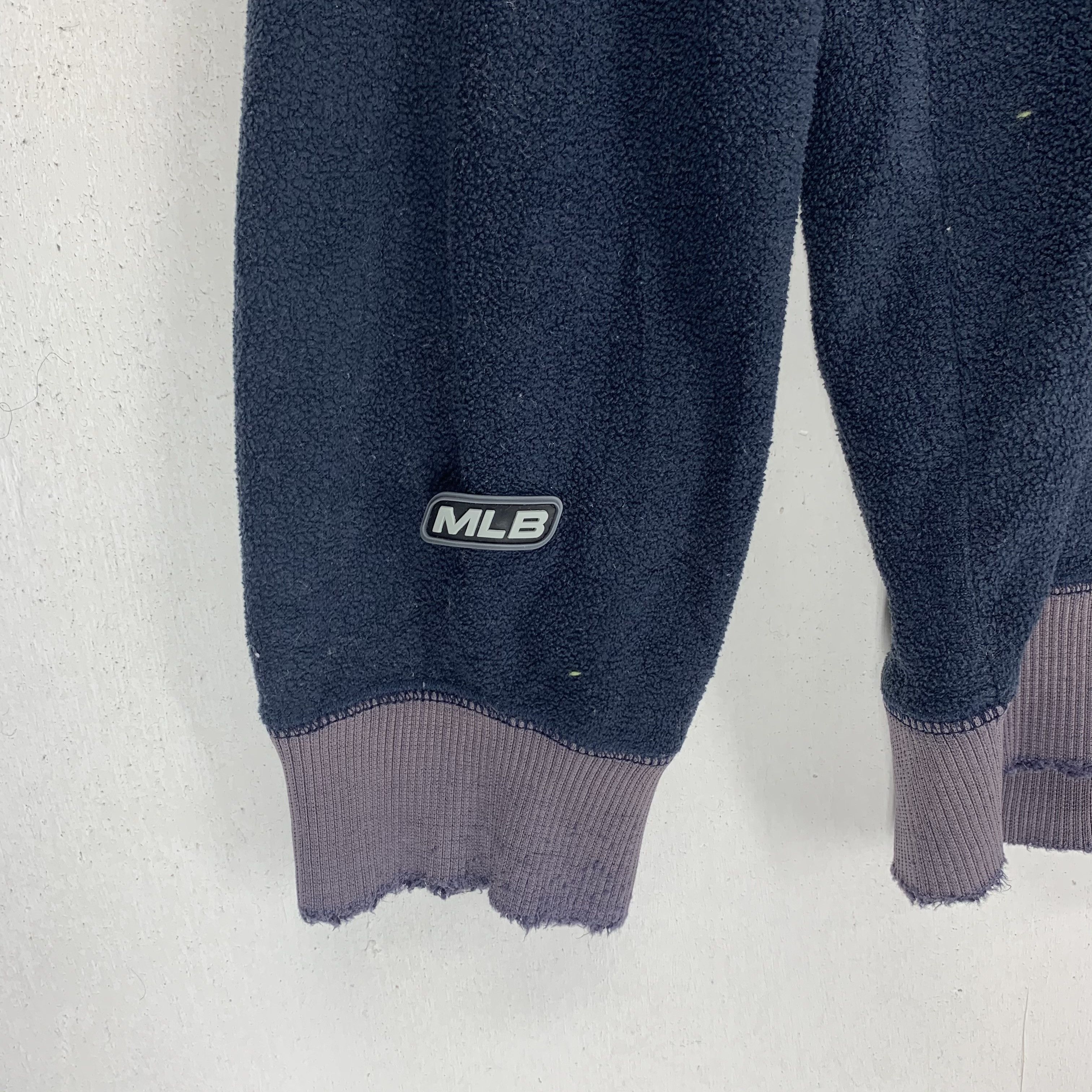 Japanese Brand MLB Mariners Big Logo Half Zip Fleece #2881-90 Size US L / EU 52-54 / 3 - 4 Thumbnail
