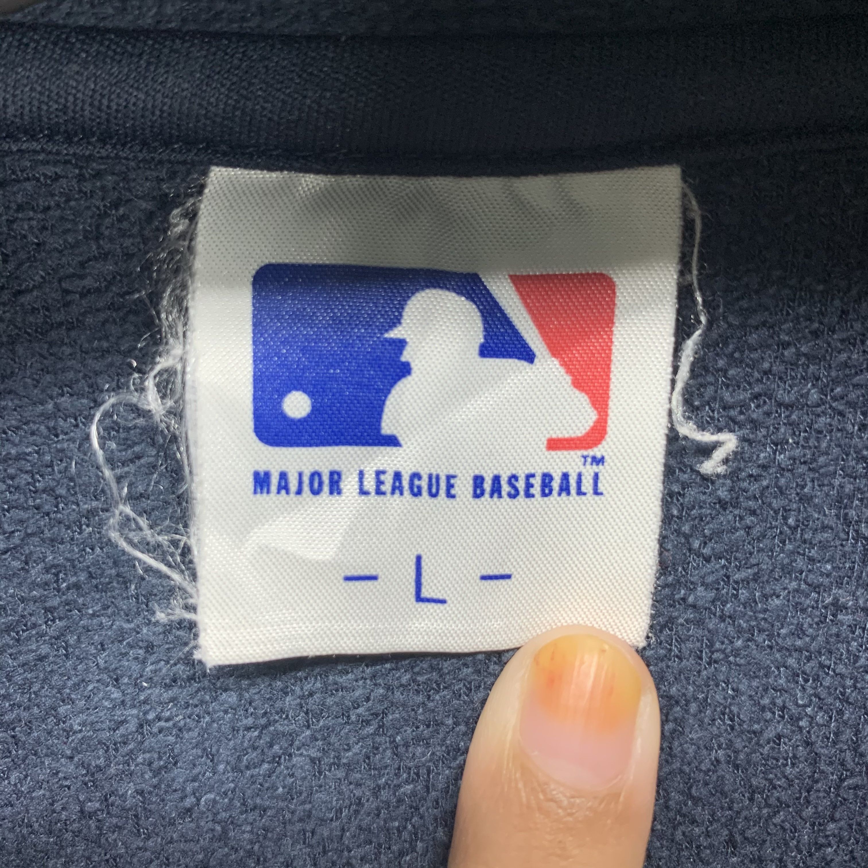 Japanese Brand MLB Mariners Big Logo Half Zip Fleece #2881-90 Size US L / EU 52-54 / 3 - 6 Thumbnail