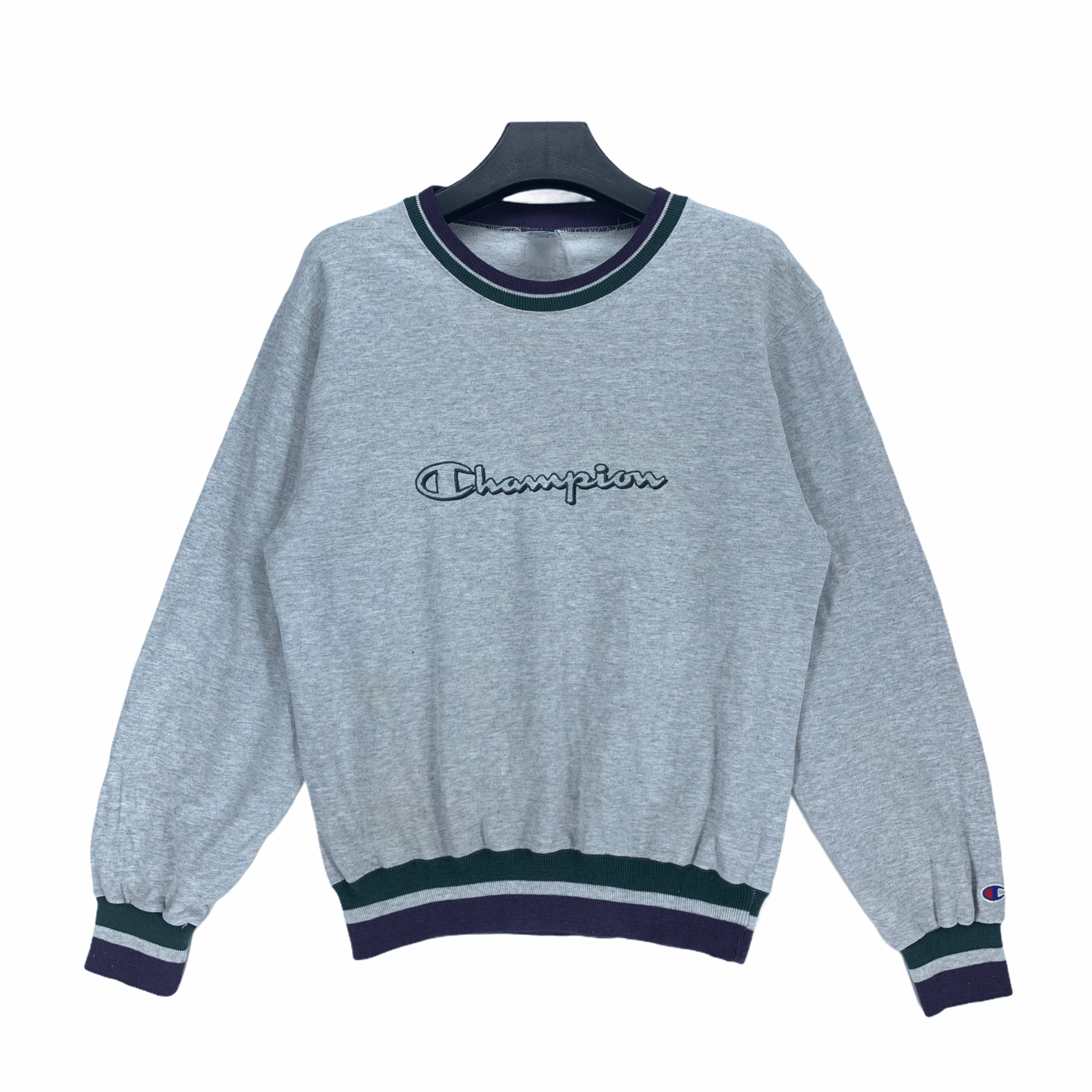 Champion Champion Embroidery Big Logo Sweatshirt #2871-91 Size US M / EU 48-50 / 2 - 1 Thumbnail