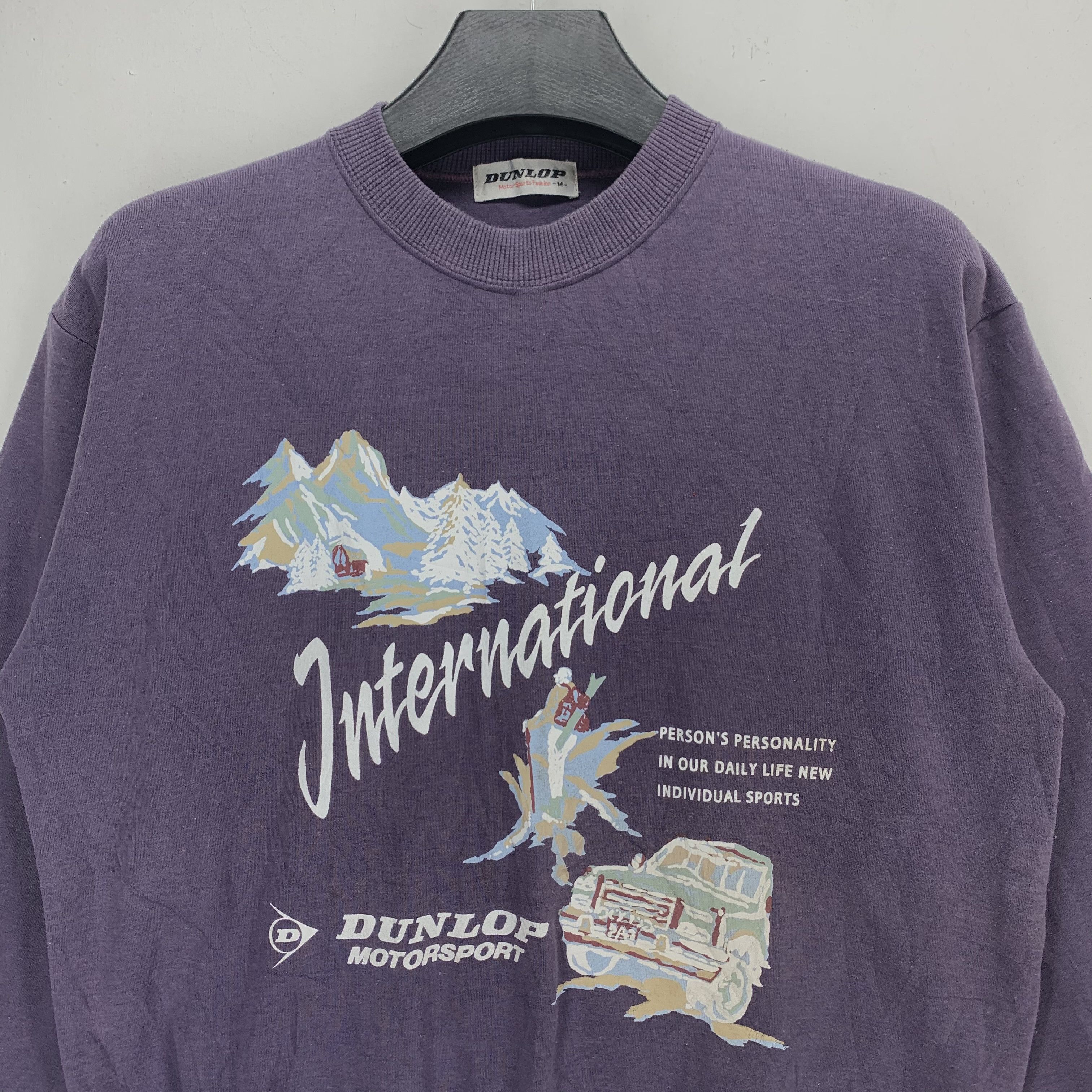 Dunlop Dunlop Motorsports Offroad Big Logo Sweatshirt #2876-91 Size US M / EU 48-50 / 2 - 2 Thumbnail