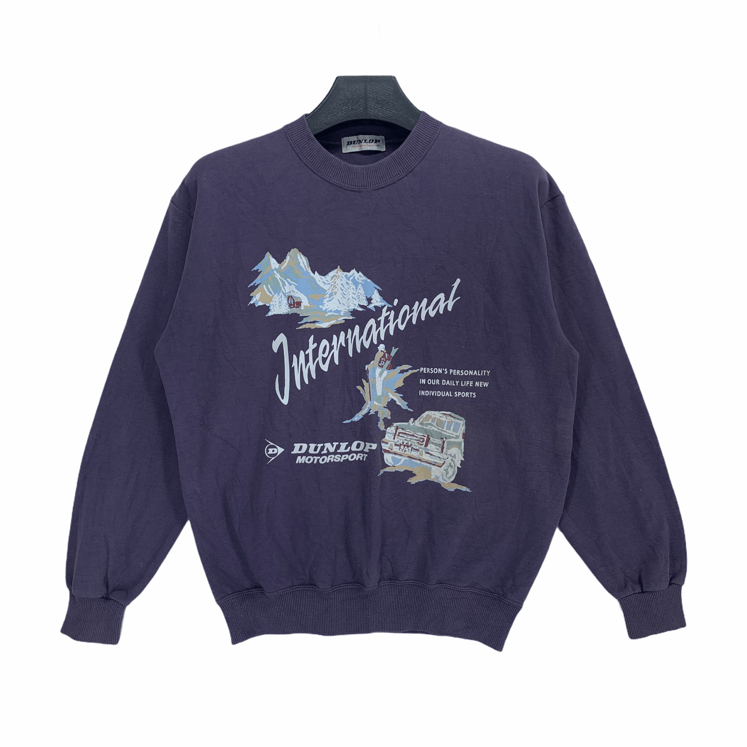 Dunlop Dunlop Motorsports Offroad Big Logo Sweatshirt #2876-91 Size US M / EU 48-50 / 2 - 1 Thumbnail