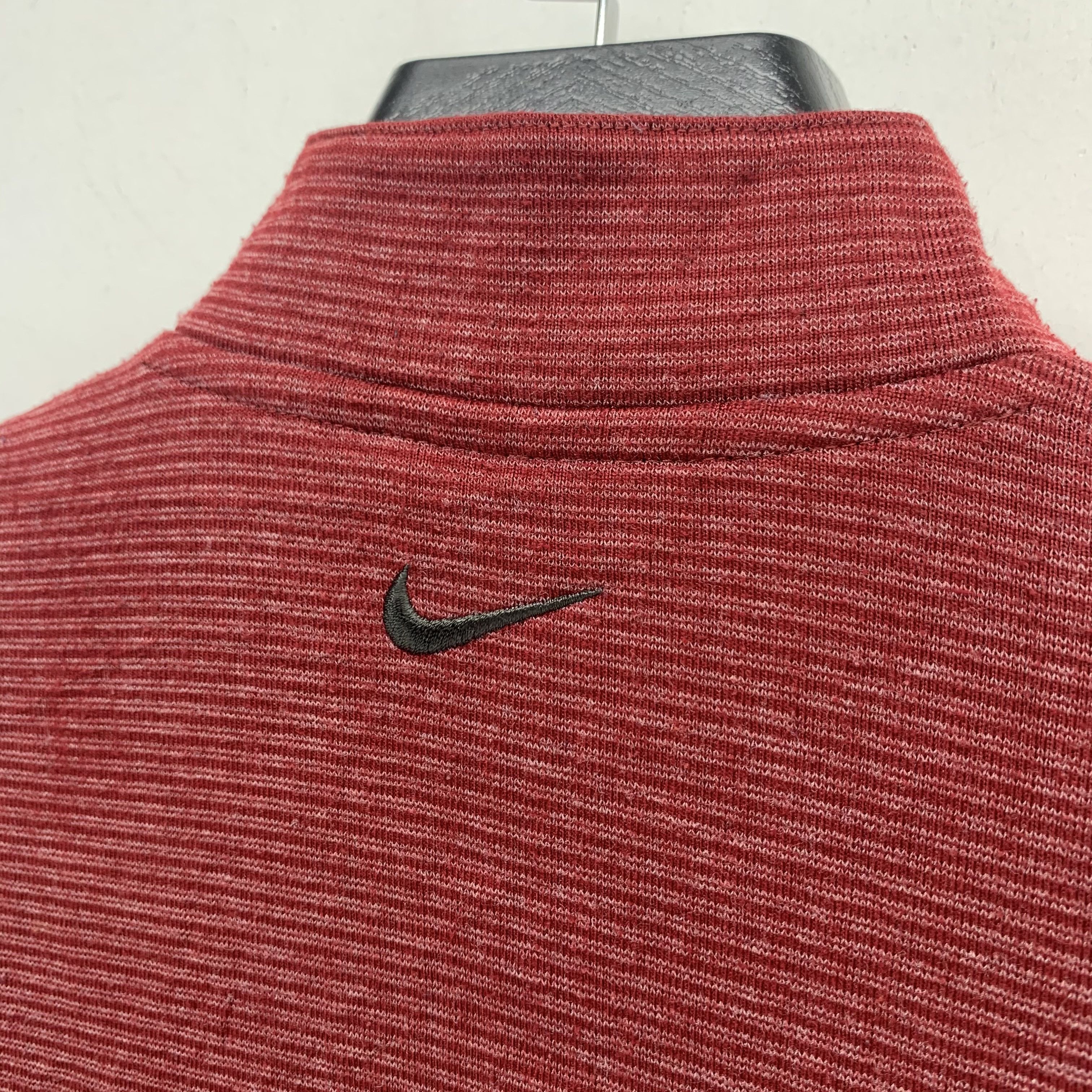 Nike Nike Golf Half Zip Turtle Neck Red Sweatshirt #2873-91 Size US L / EU 52-54 / 3 - 8 Thumbnail