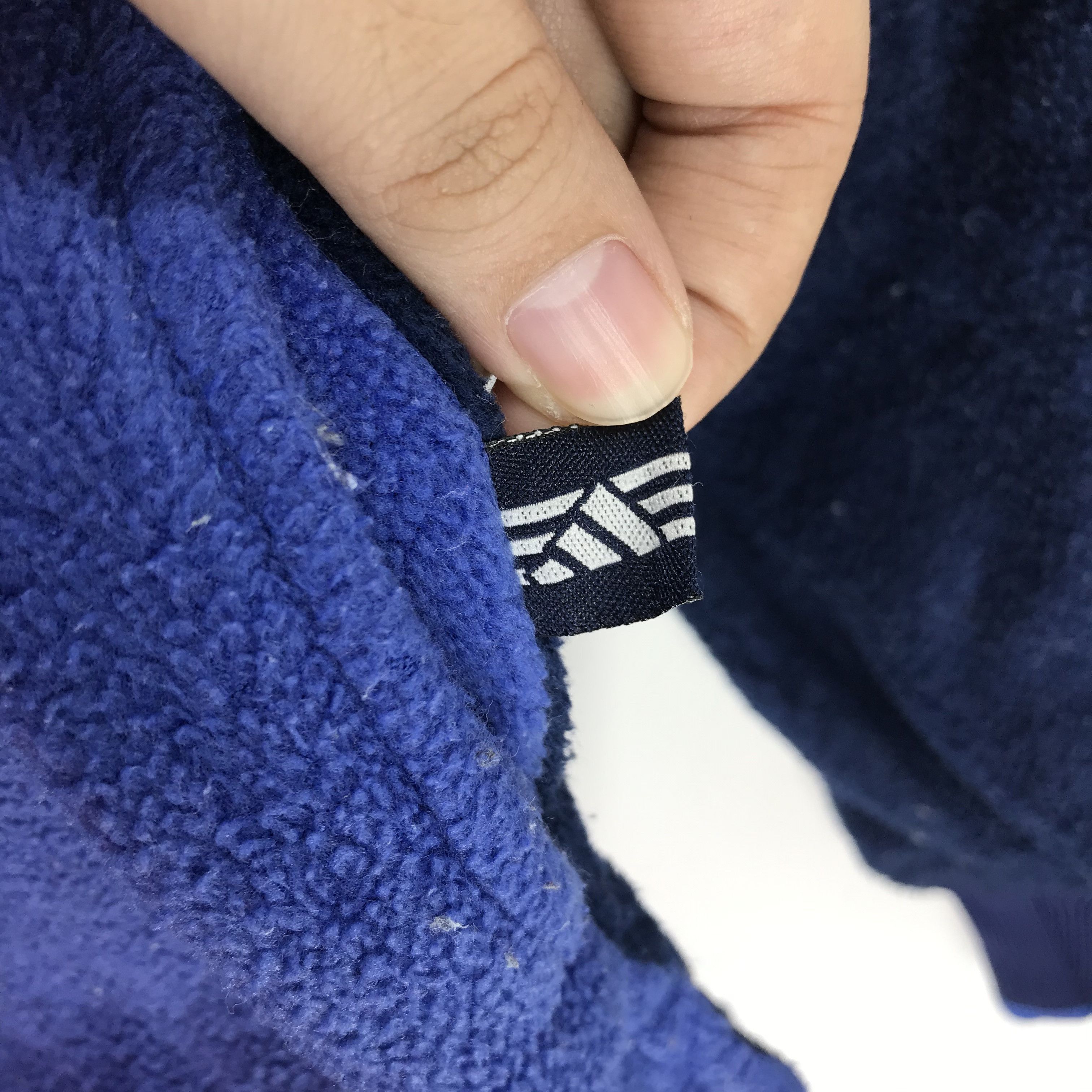 Adidas Vintage 90 ADIDAS Half Zip Turtle Neck Fleece #2213-87 Size US M / EU 48-50 / 2 - 6 Thumbnail