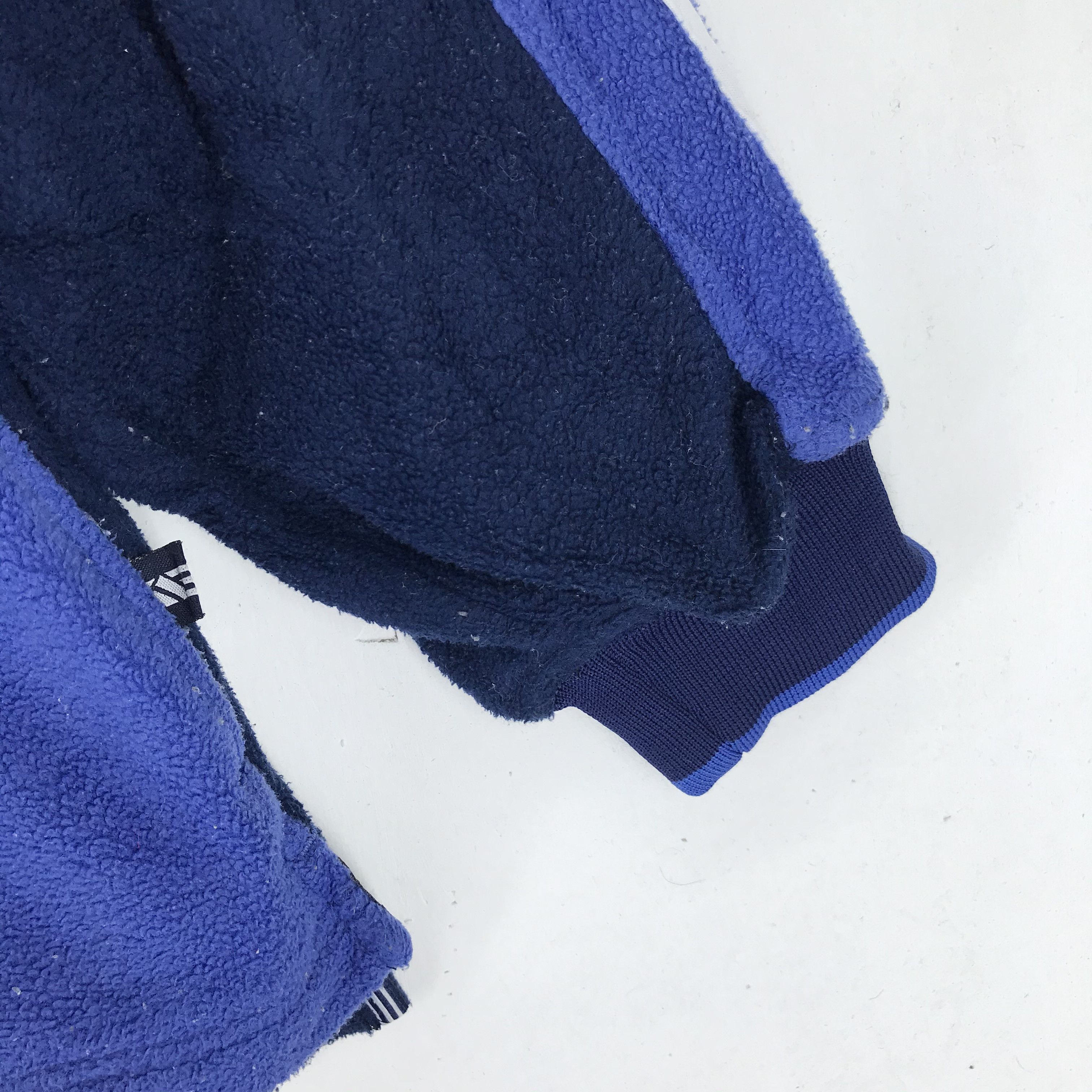 Adidas Vintage 90 ADIDAS Half Zip Turtle Neck Fleece #2213-87 Size US M / EU 48-50 / 2 - 5 Thumbnail