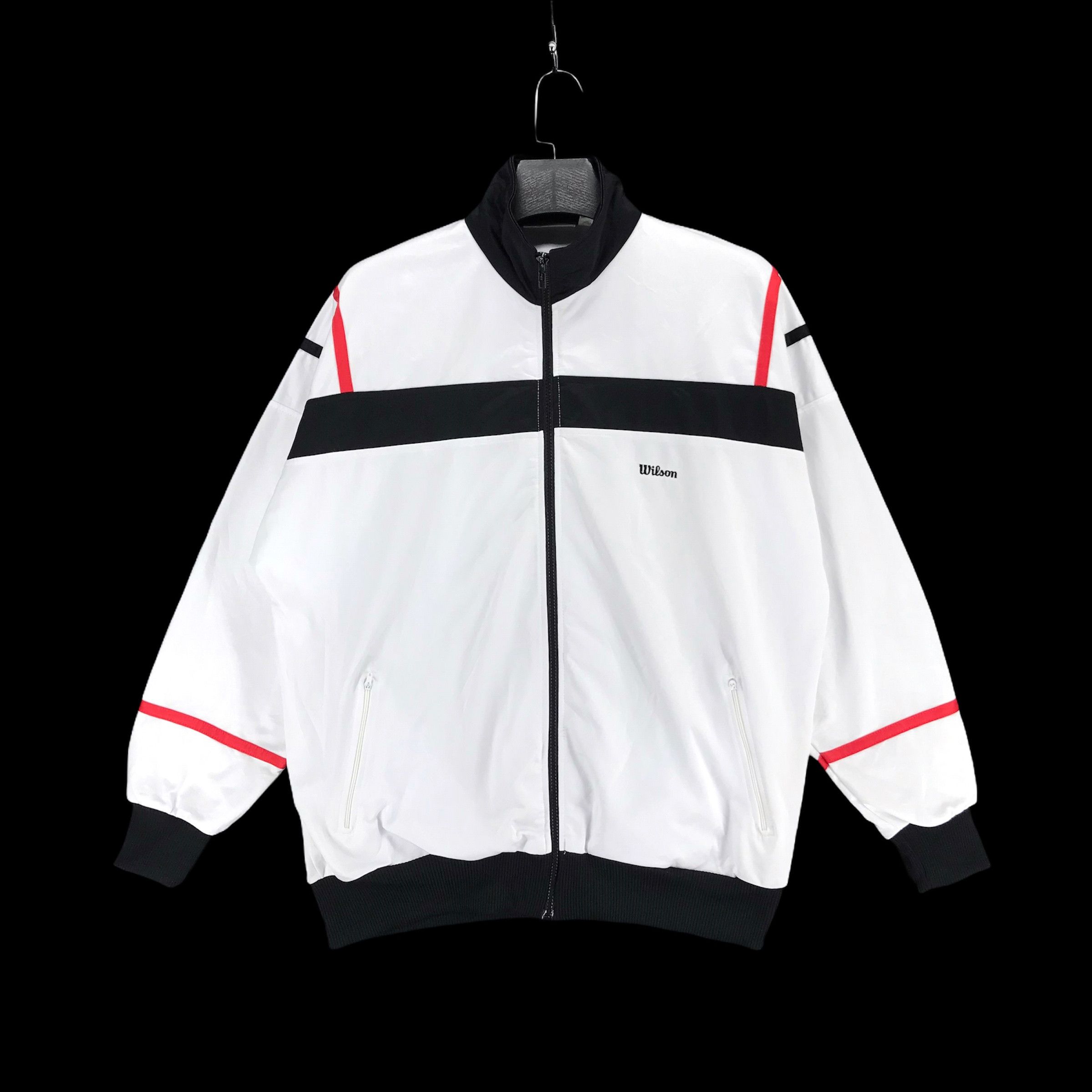 Vintage Vintage Wilson Light Jacket Track Top #2361-92 Size US XL / EU 56 / 4 - 1 Thumbnail